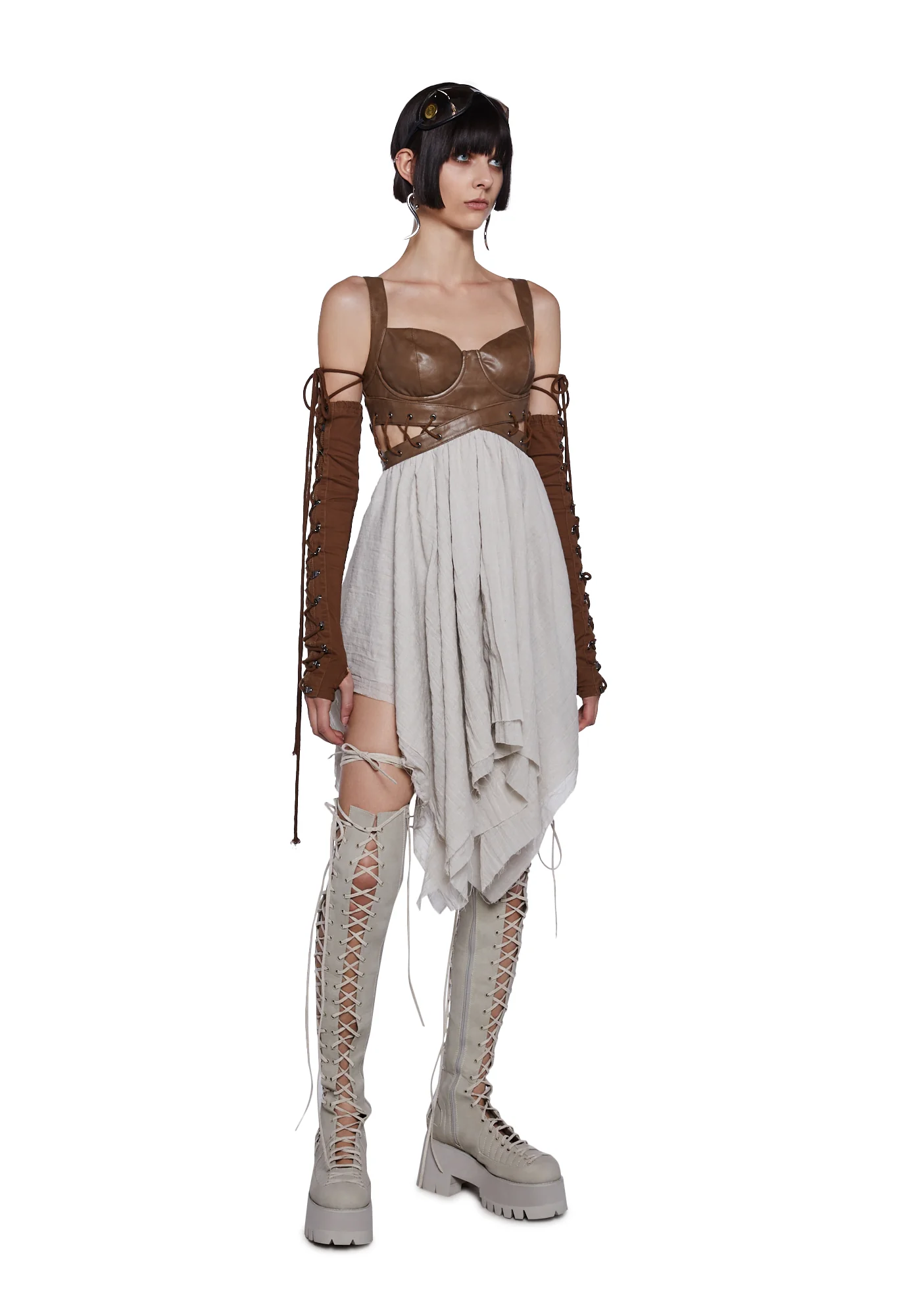 Tempo Handkerchief Corset Dress - Image 5