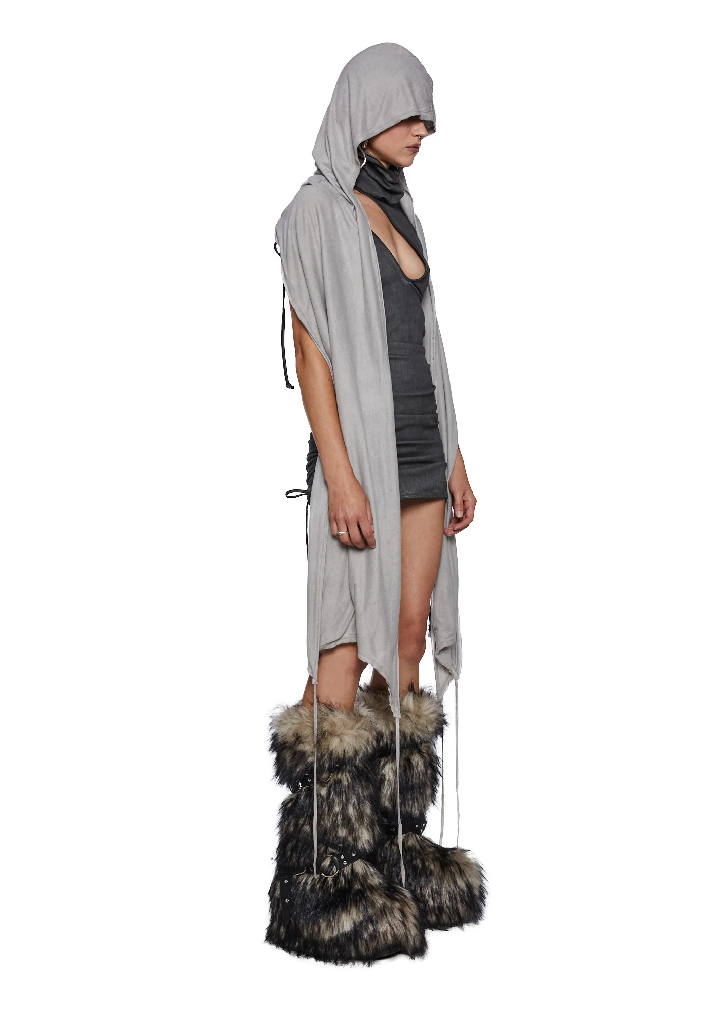 Tempo Hooded Wrap Scarf - Image 3