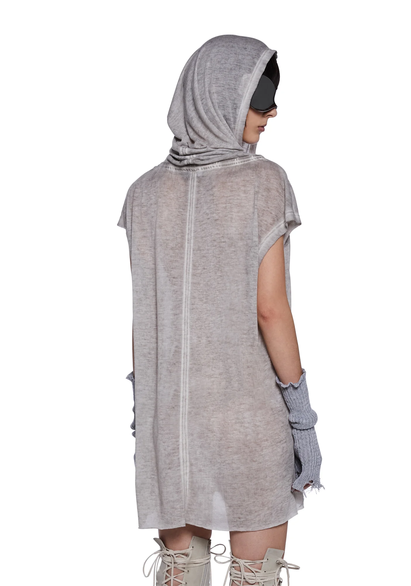 Tempo Unisex Hooded Oversized Tank - Image 4