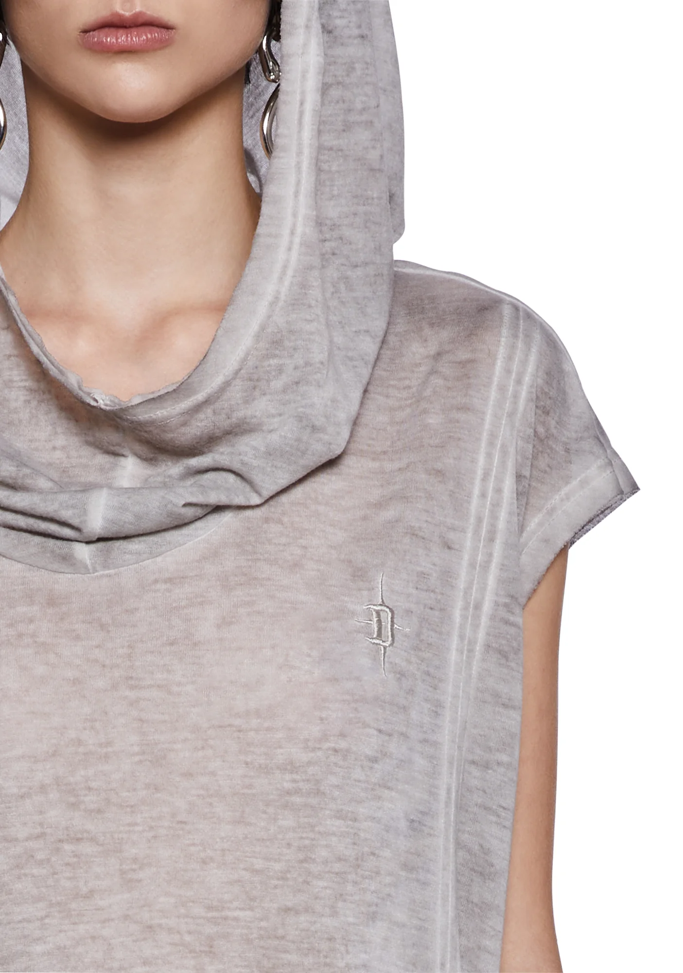 Tempo Unisex Hooded Oversized Tank - Image 5