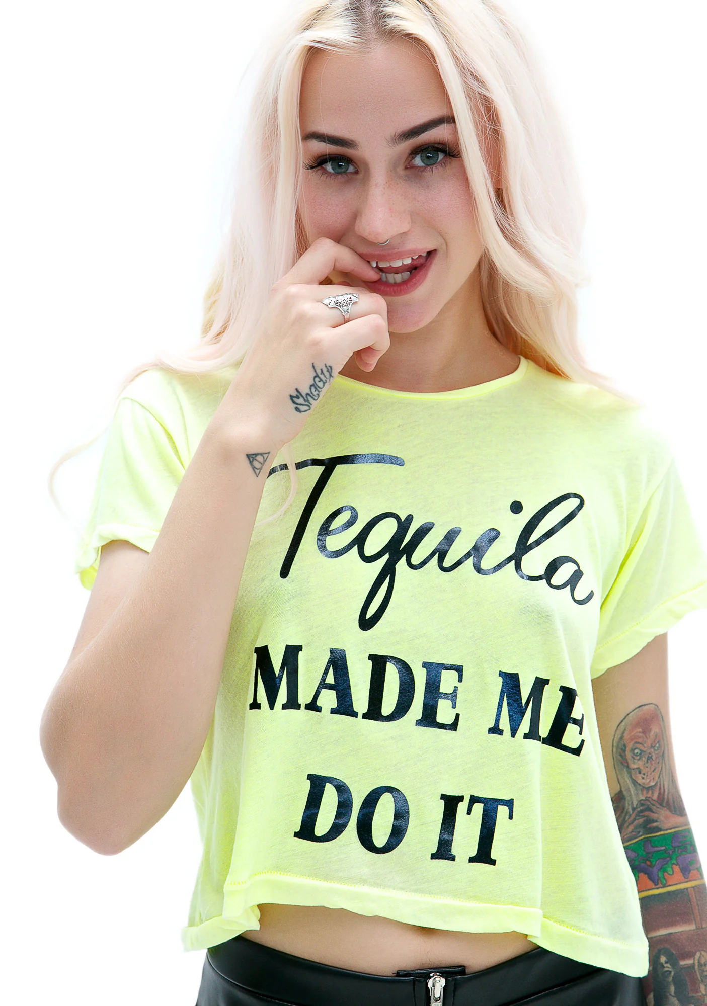 Tequila Hour Middie Tee - Image 4