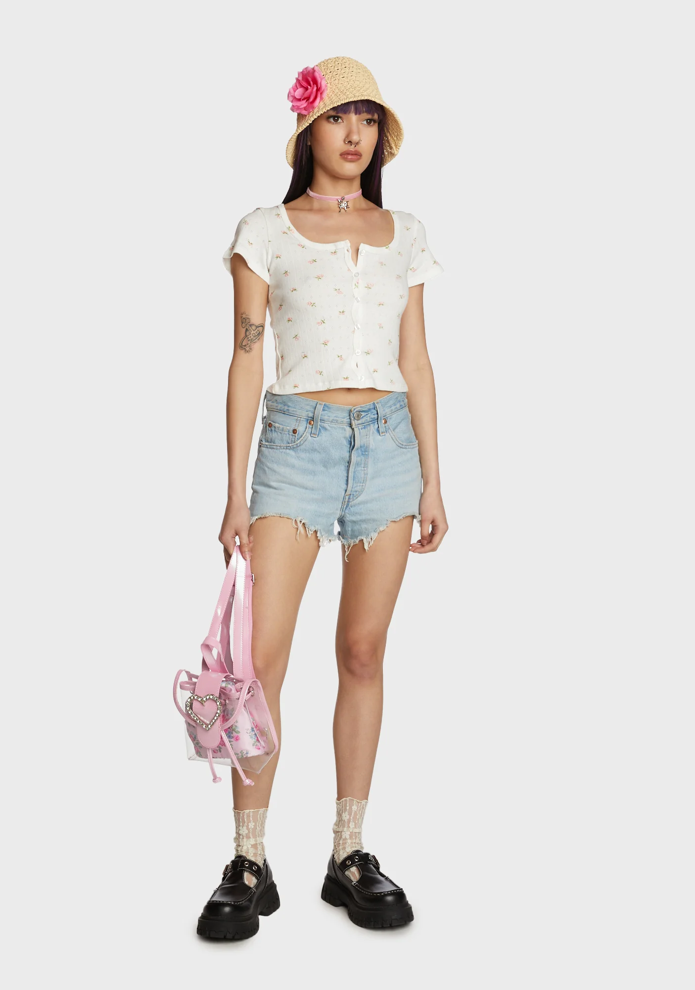 Texting Back Crop Top - Image 3