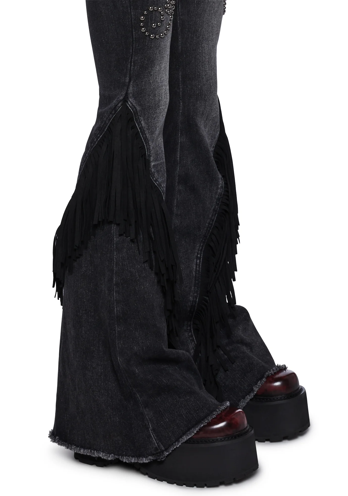 That Girl Denim Flare Pants - Image 5
