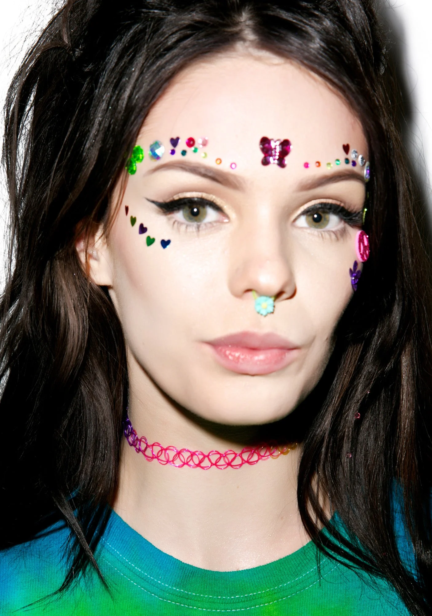 That's So 90s Tattoo Choker - Rainbow - Image 10