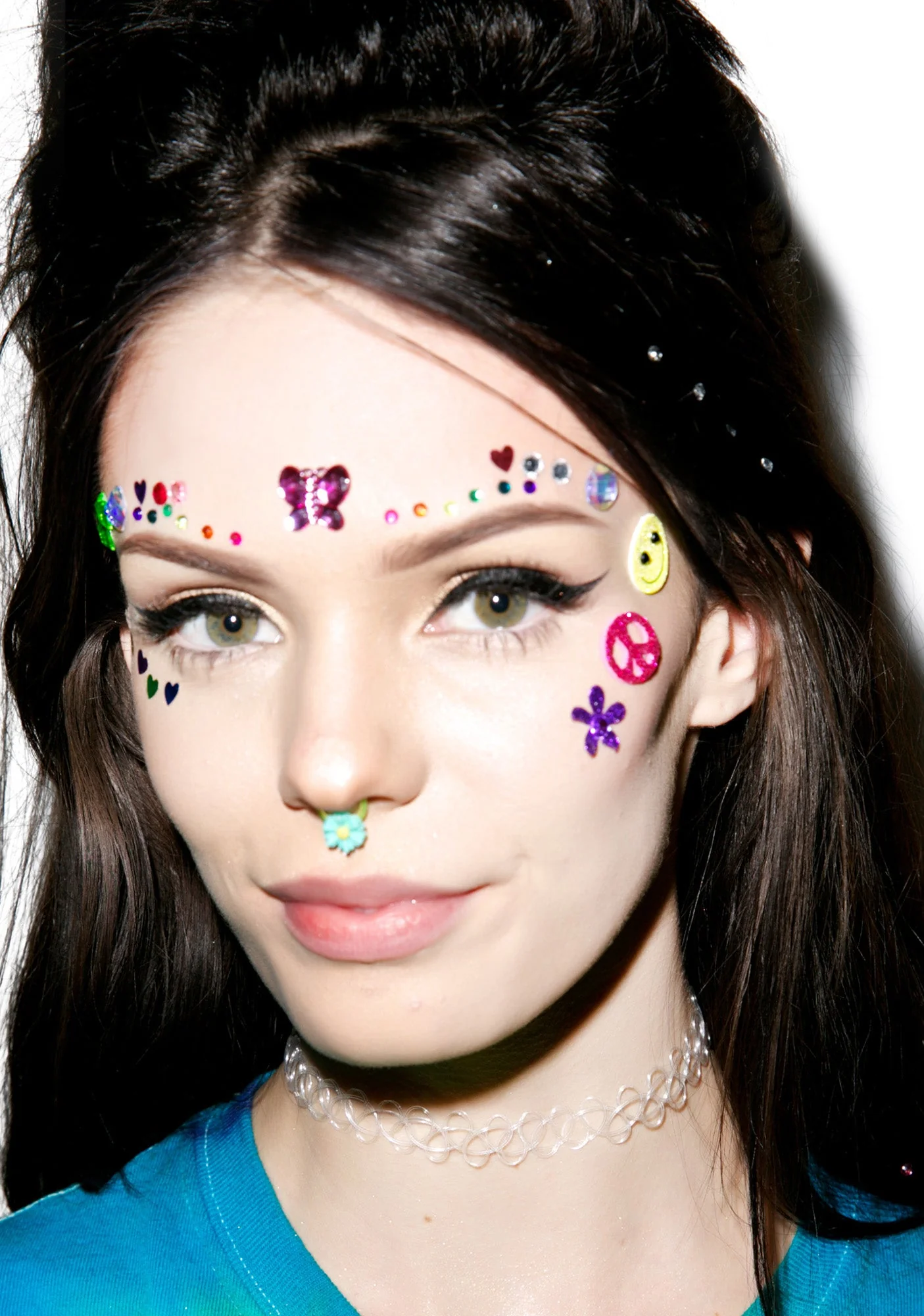 That's So 90s Tattoo Choker - Rainbow - Image 13