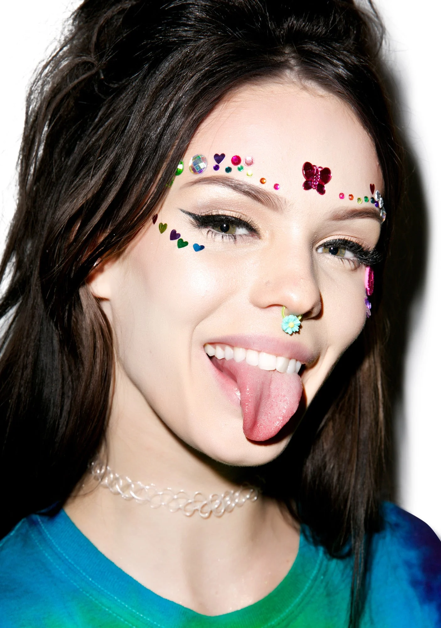 That's So 90s Tattoo Choker - Rainbow - Image 14