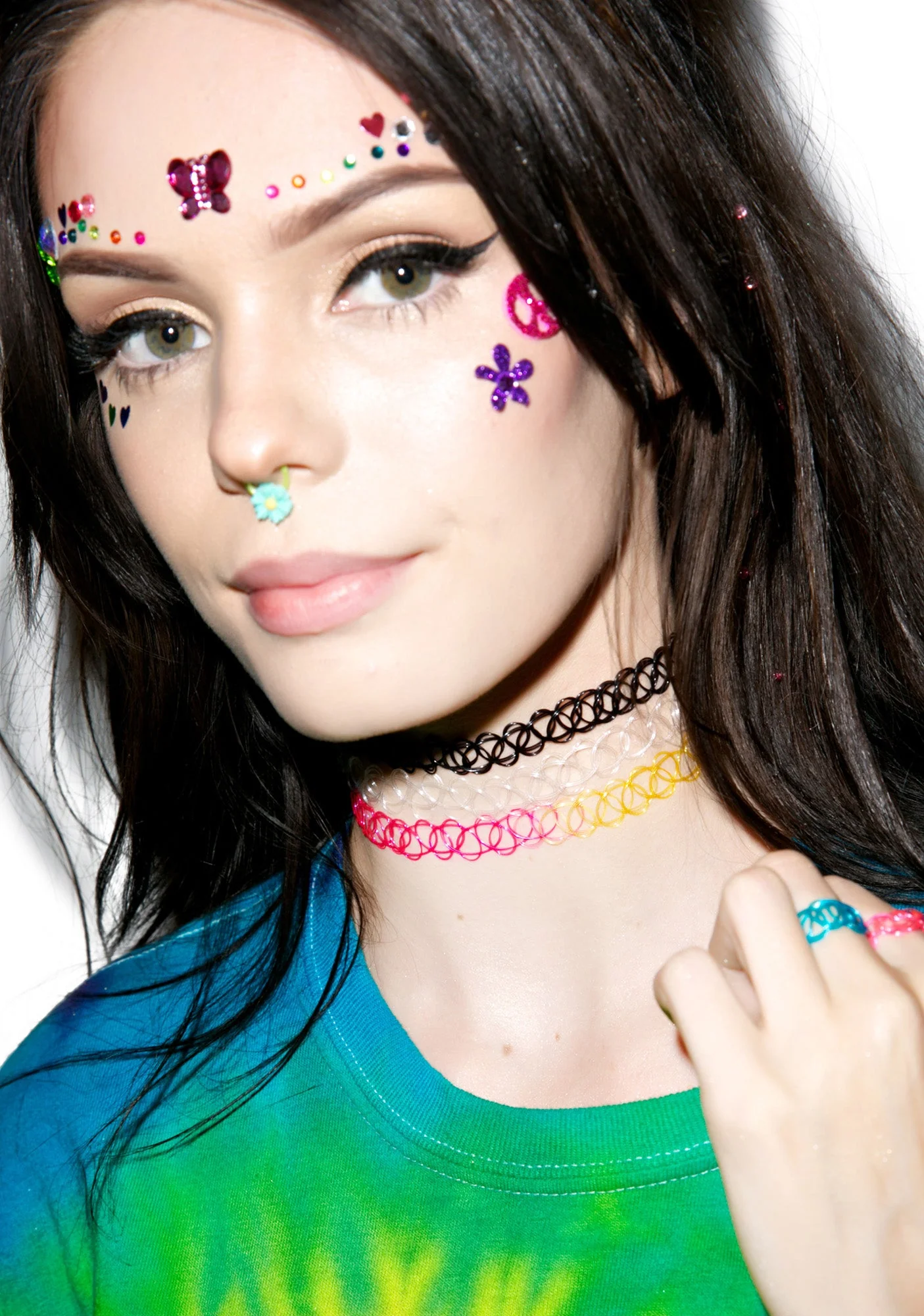 That's So 90s Tattoo Choker - Black - Image 15
