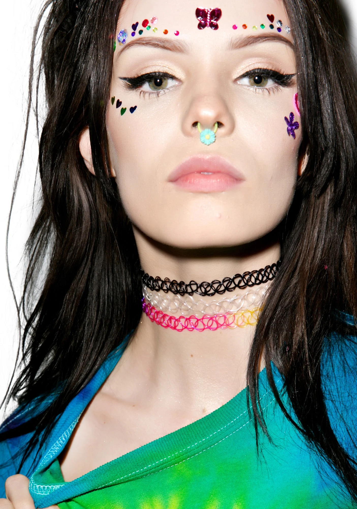 That's So 90s Tattoo Choker - Black - Image 3