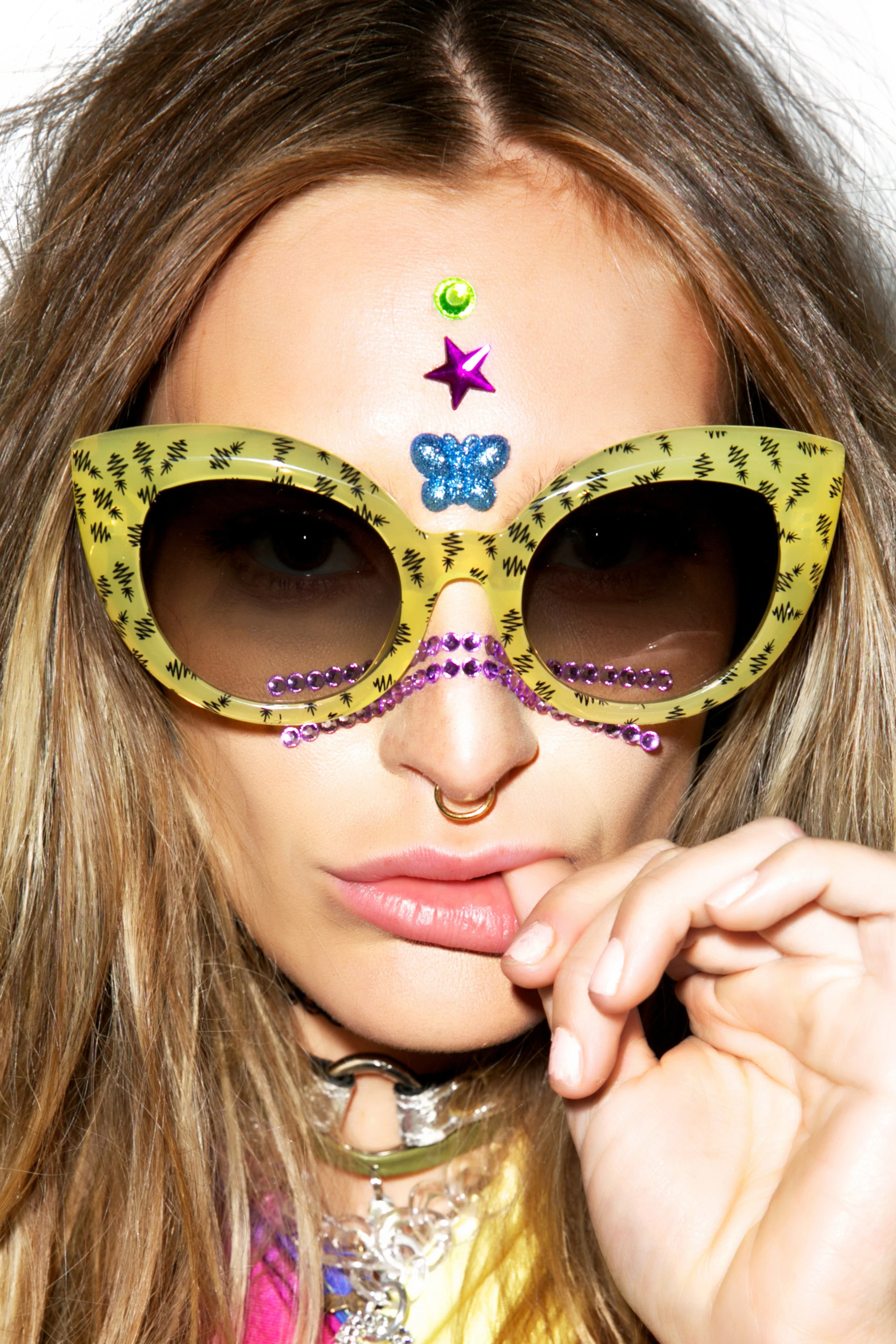 The Diamond Brunch Sunglasses - Black - Image 21