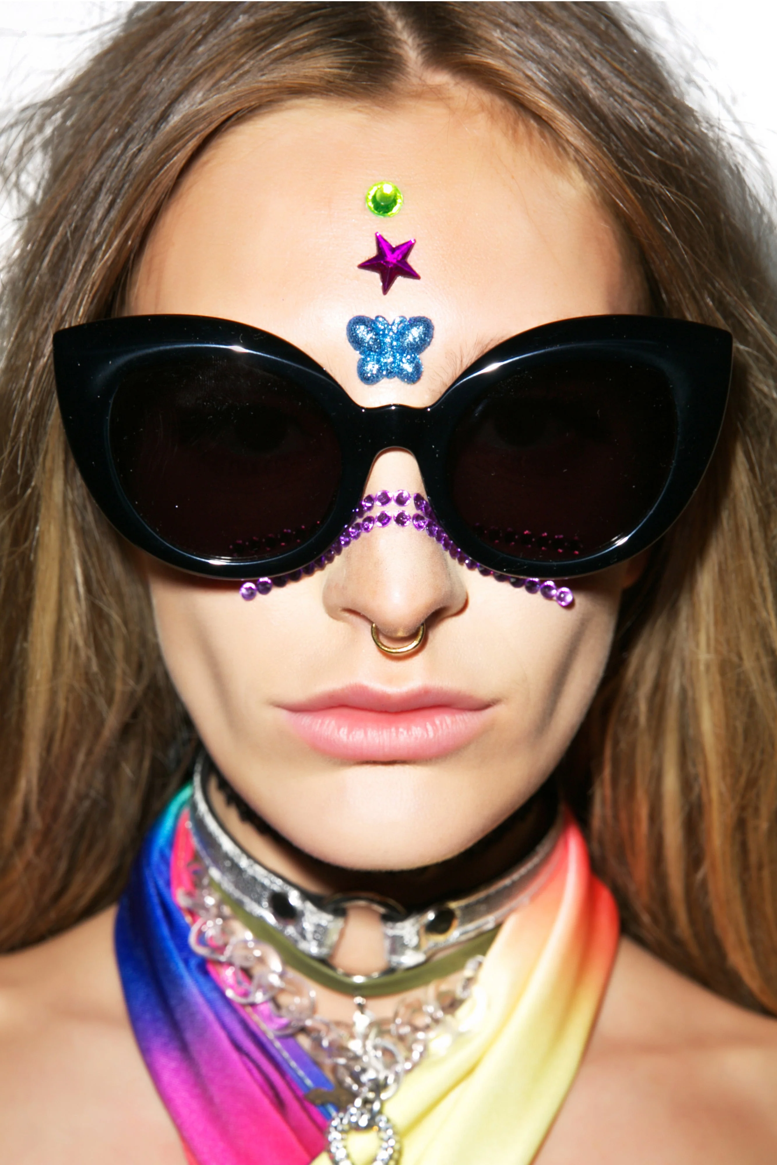 The Diamond Brunch Sunglasses - White - Image 5