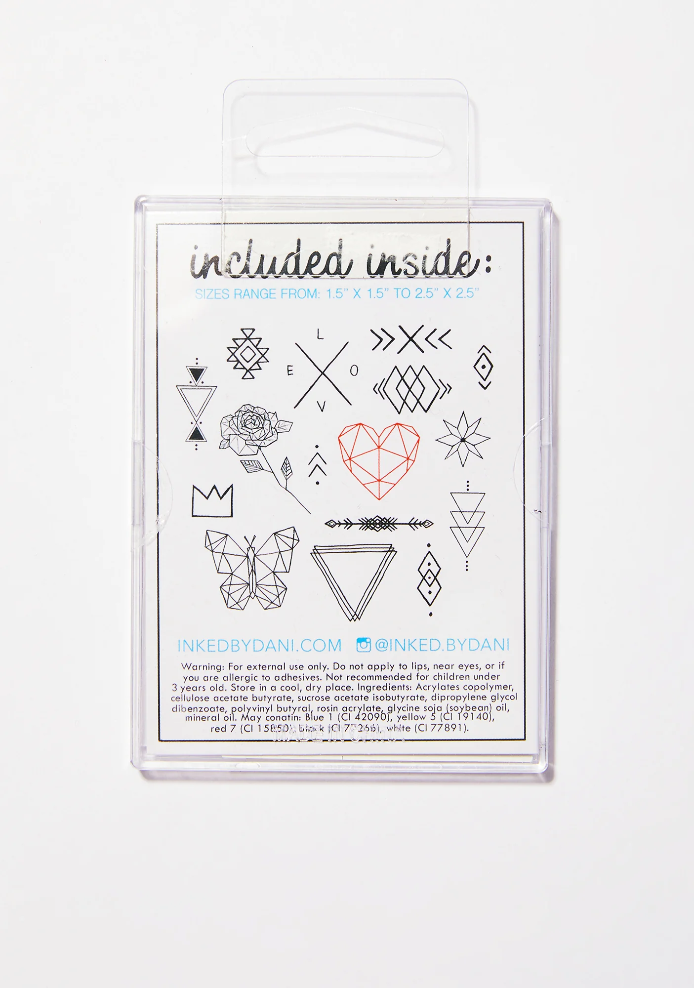 The Geometric Temporary Tattoo Pack - Image 3