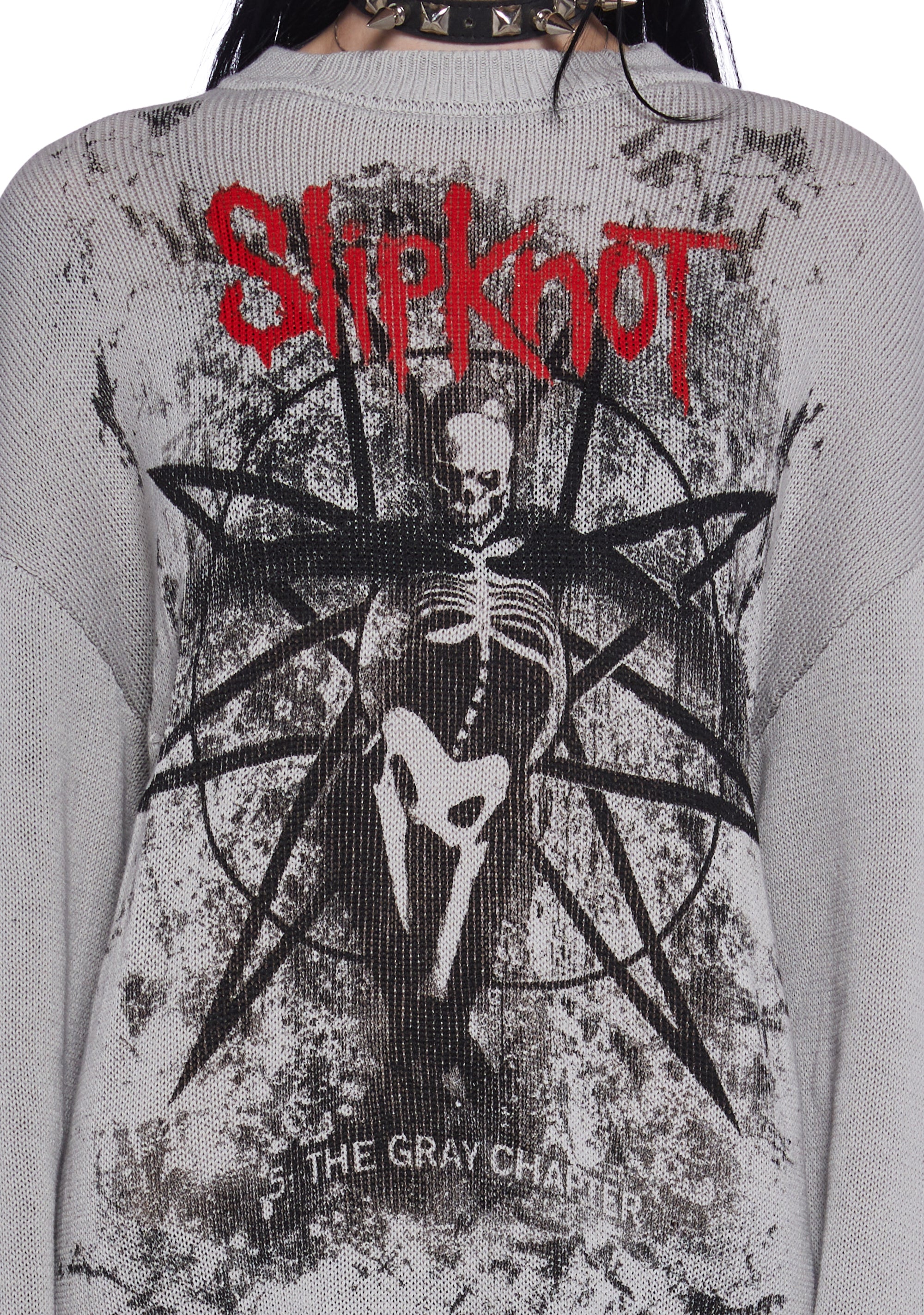 The Gray Chapter Distressed Sweater - Image 6