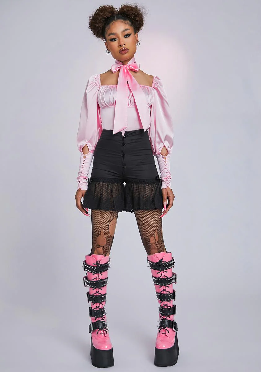 The Mabel Puff Sleeve Blouse - Image 3
