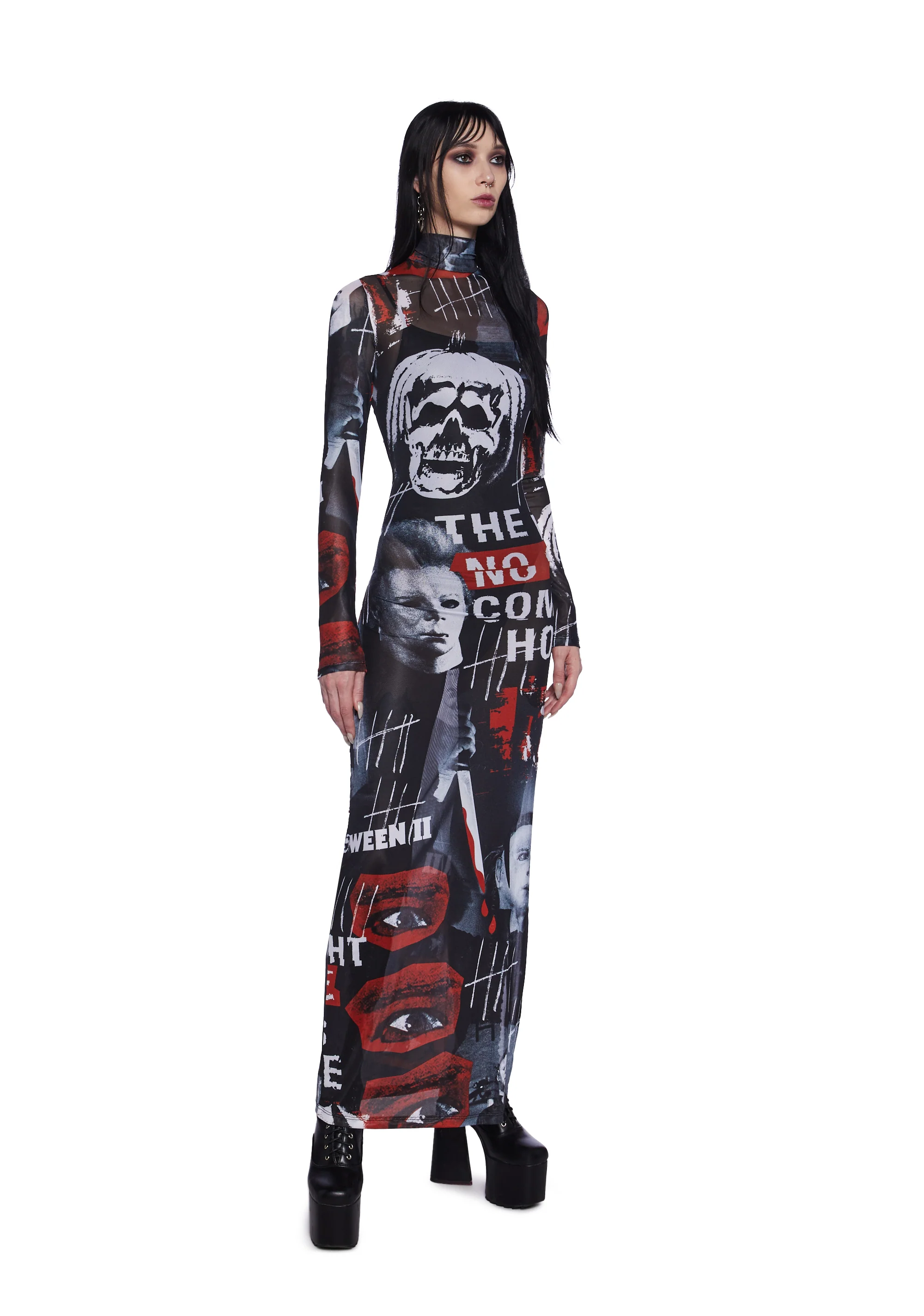 The Nightmare Isn’t Over Maxi Dress - Image 5