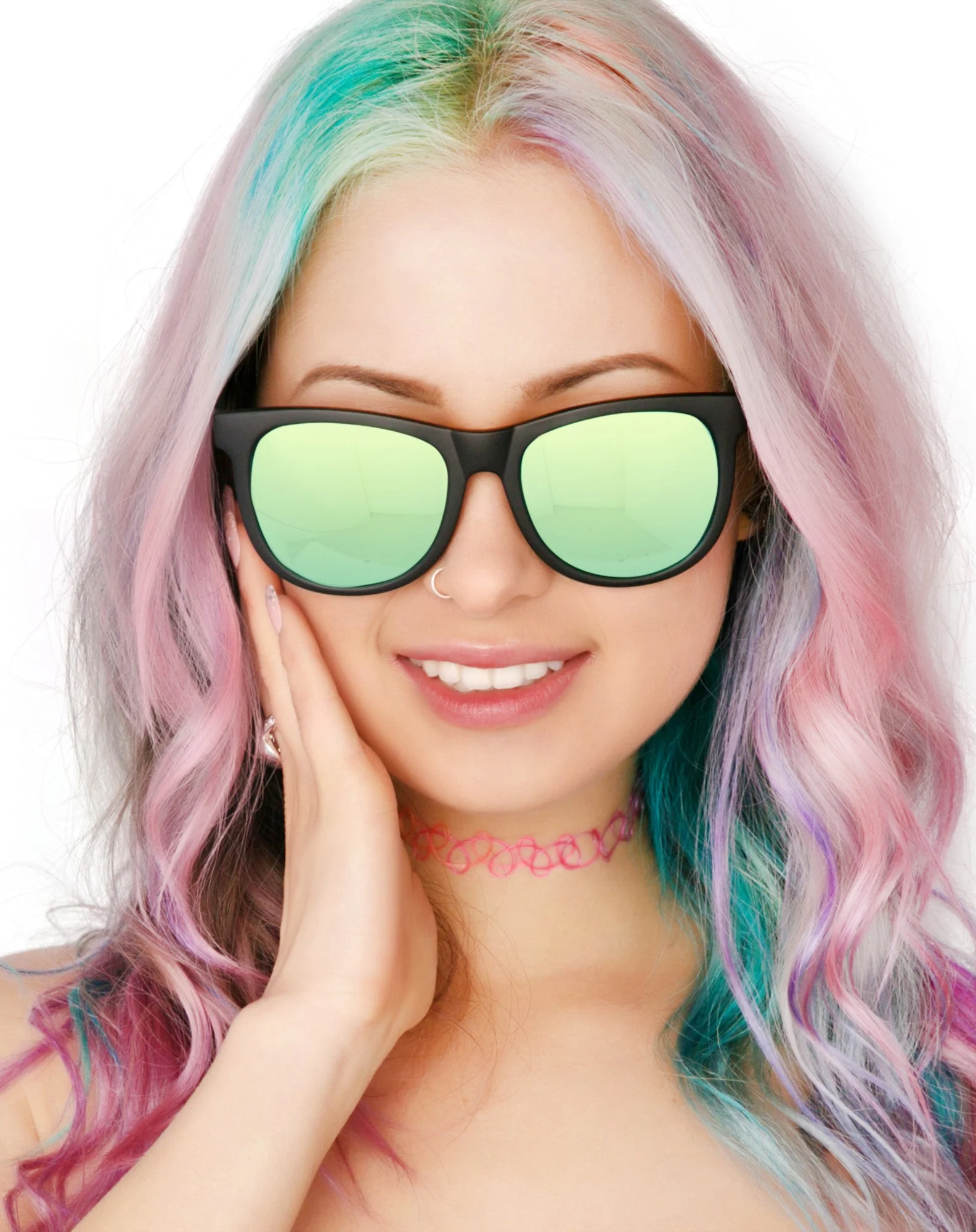 The Nudie Mag Sunglasses - Green - Image 17