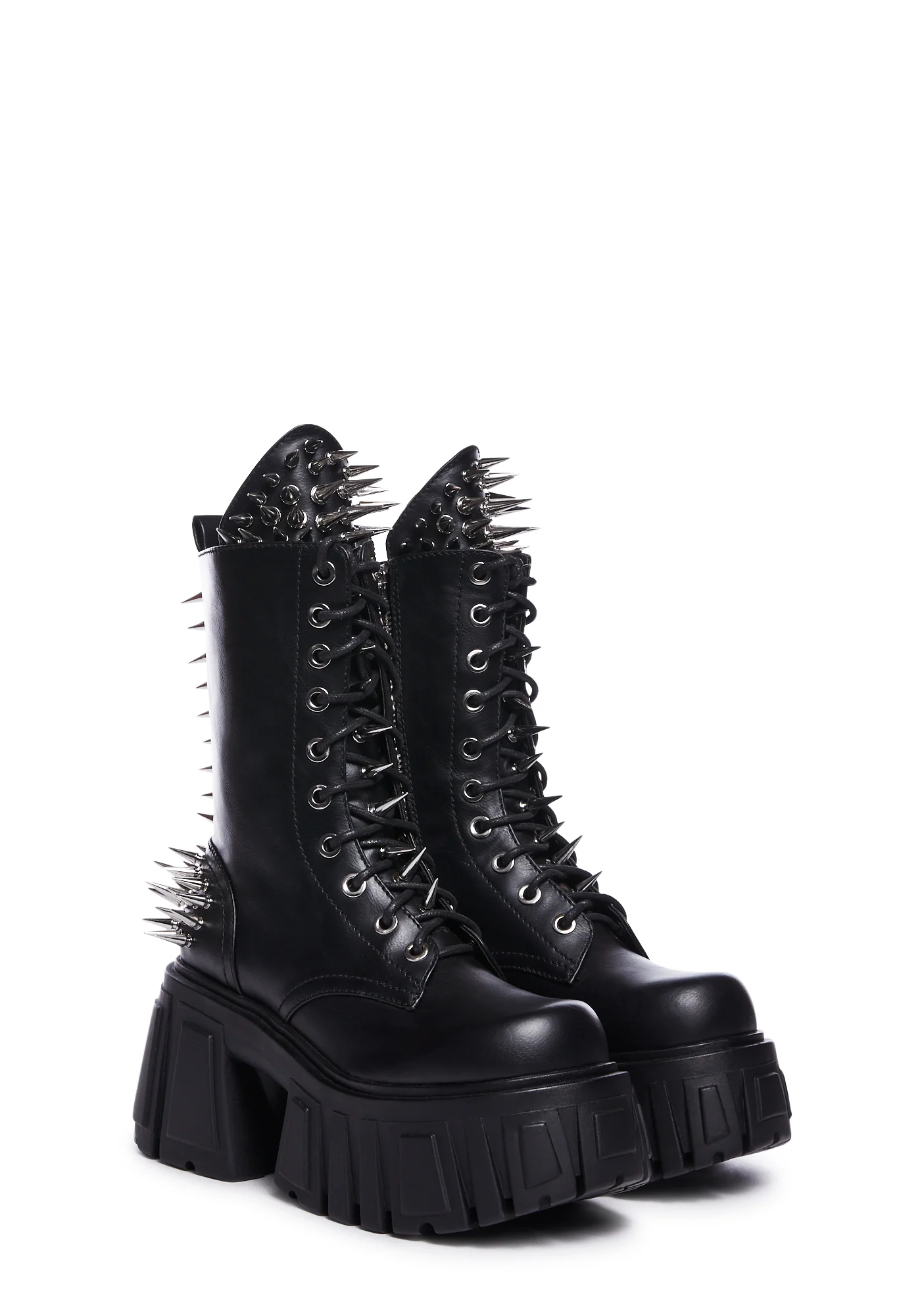 The Problem Child Combat Boots - Black - Image 3