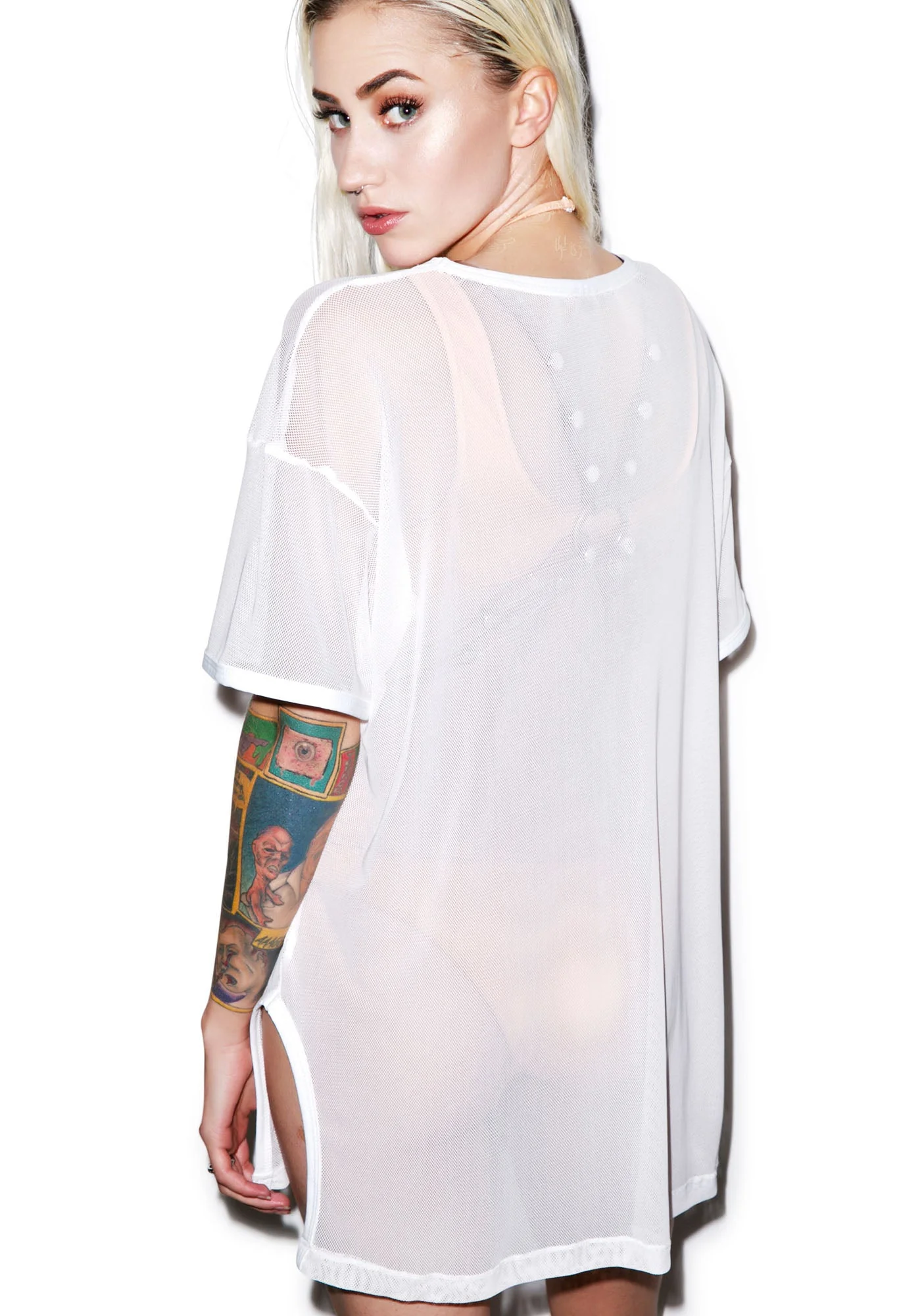 The Sunbather Tee - Light Orange - Image 3