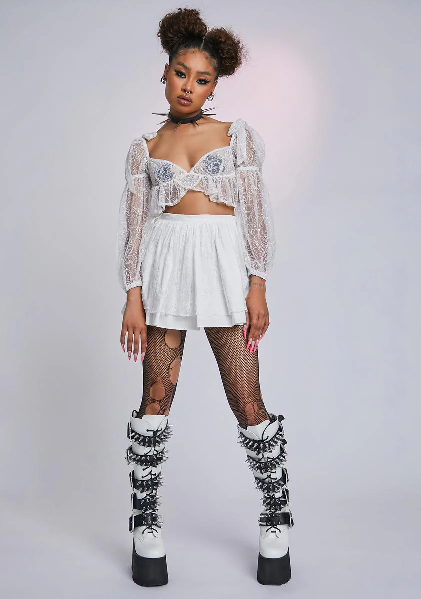 The Swan Lake Sheer Blouse - Image 3
