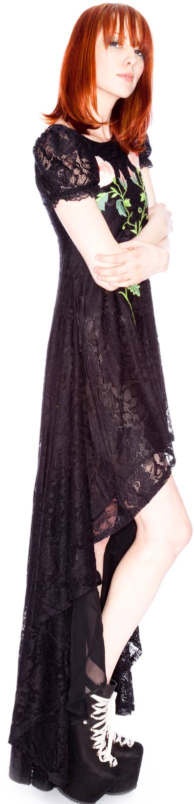 The West Was Won Hankshaw Dress - Black - Image 3