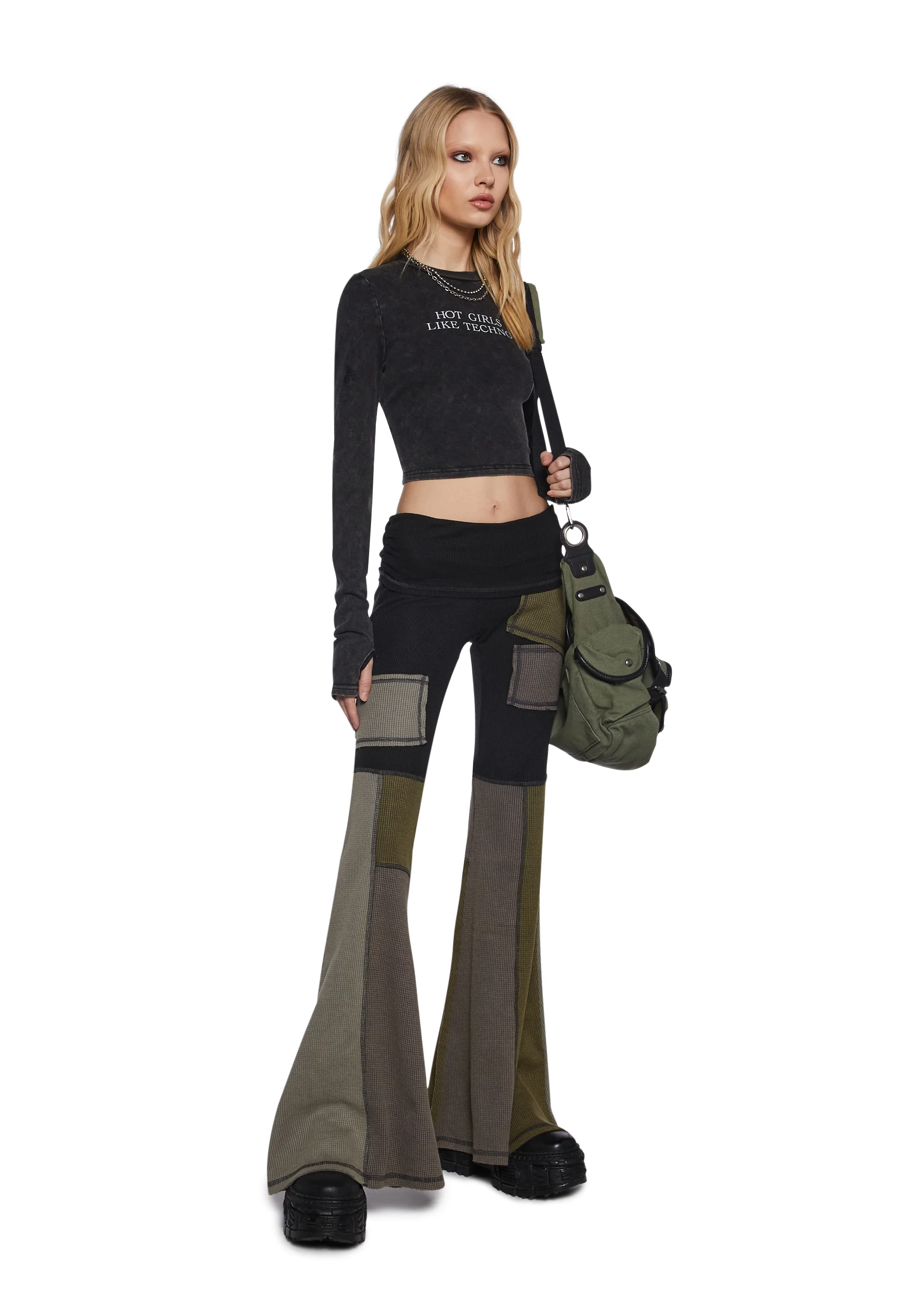 Chord Thermal Patchwork Pants - Image 2