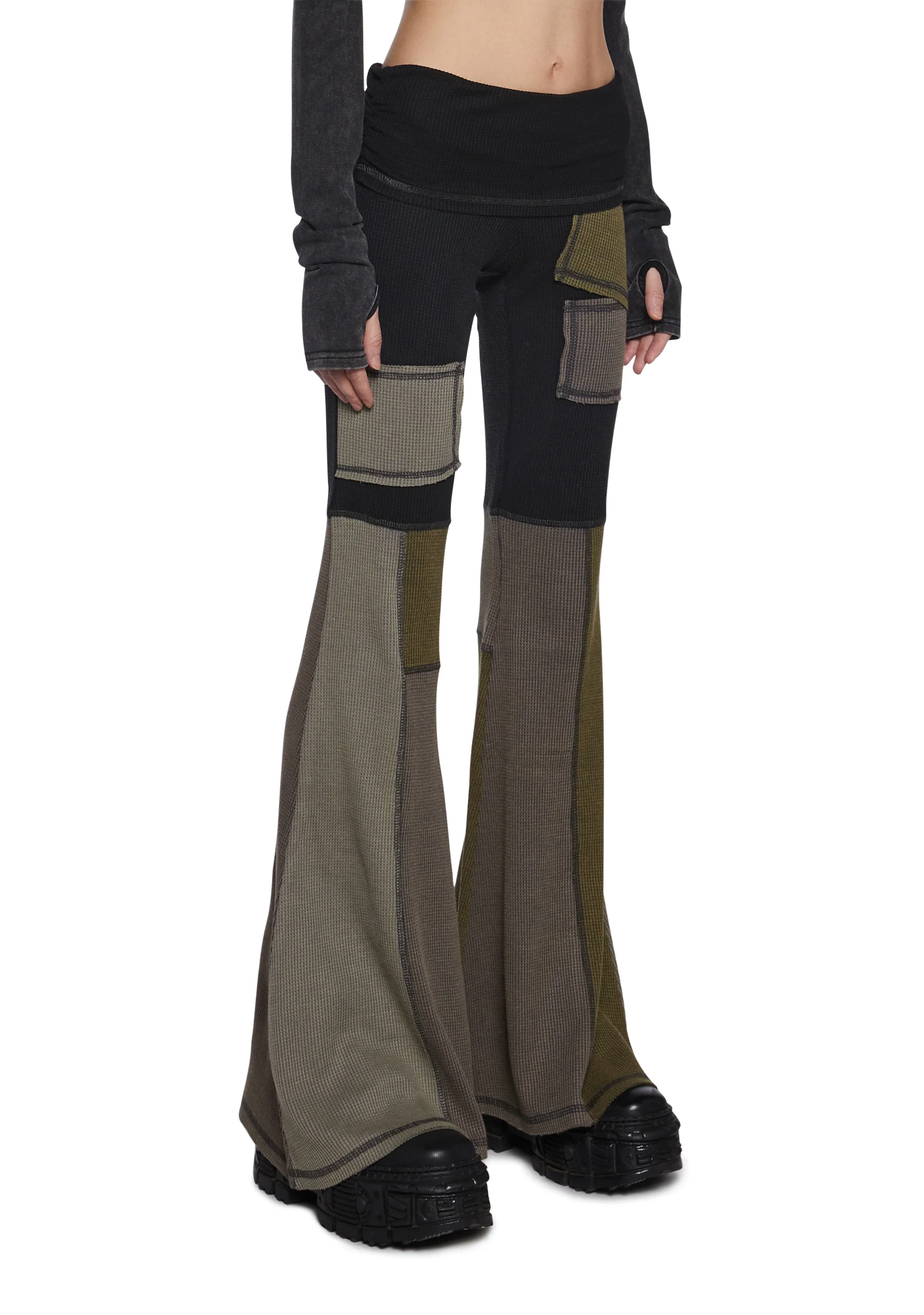 Chord Thermal Patchwork Pants - Image 3