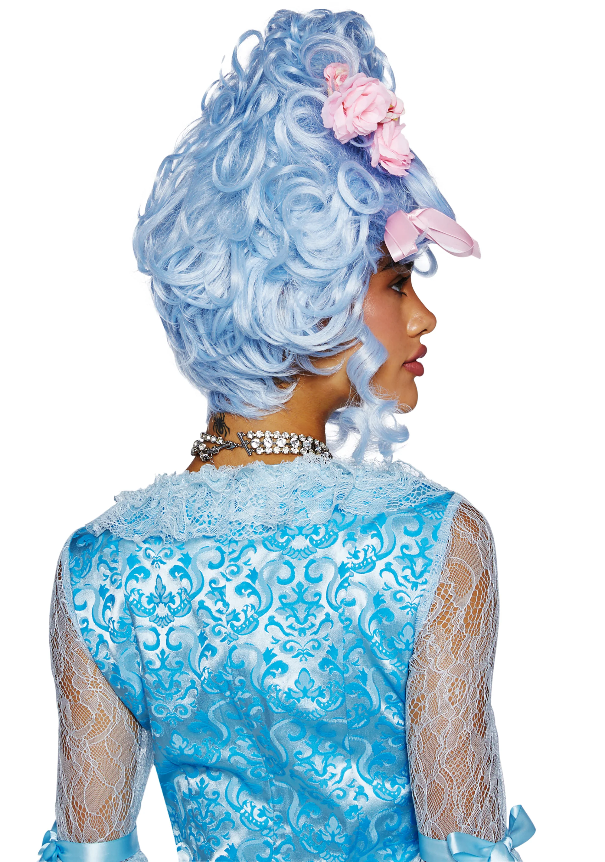 They'll Eat Cake Blue Wig - Image 3