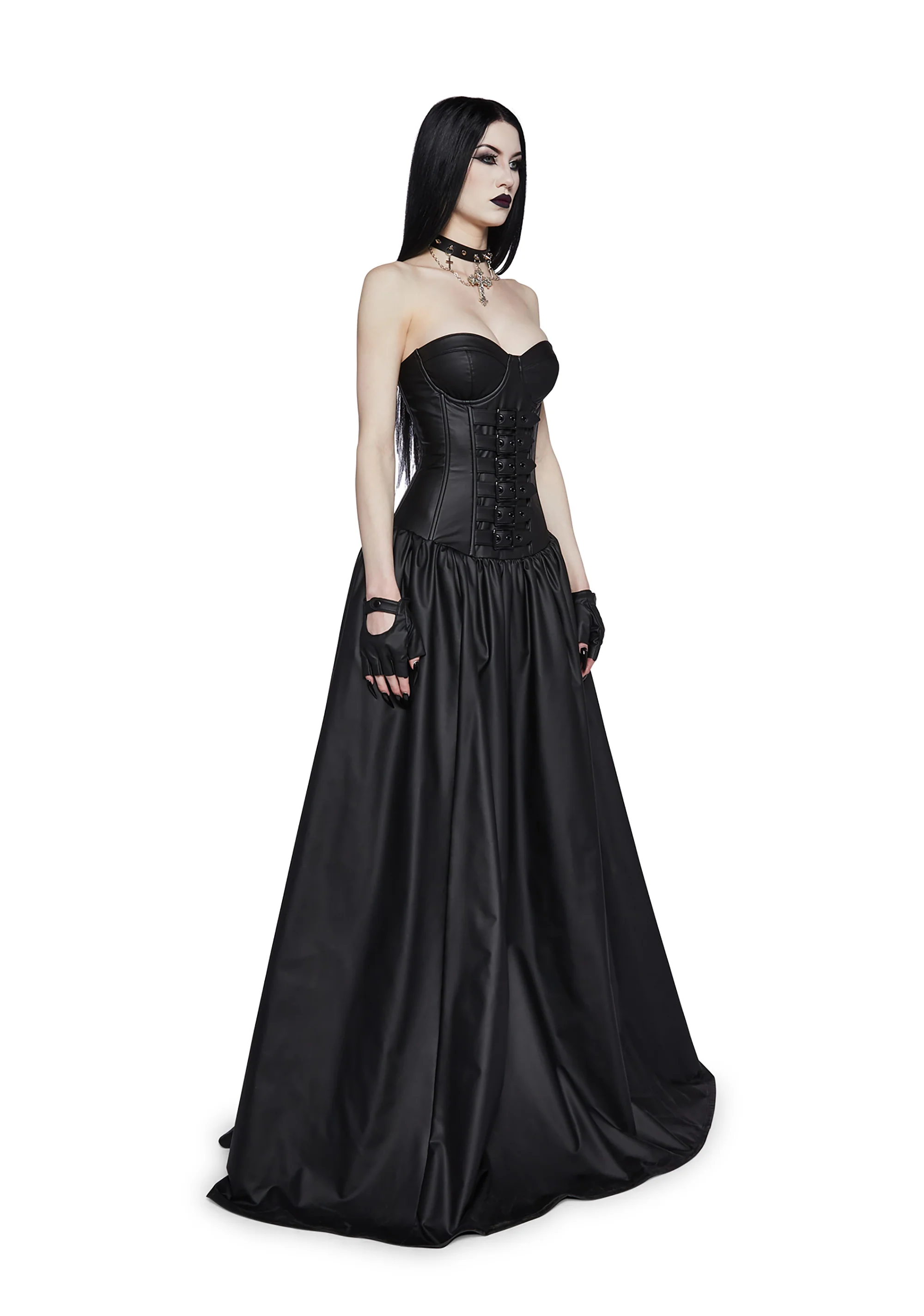 Thief Of Hearts Ball Gown And Gloves Set - Image 3