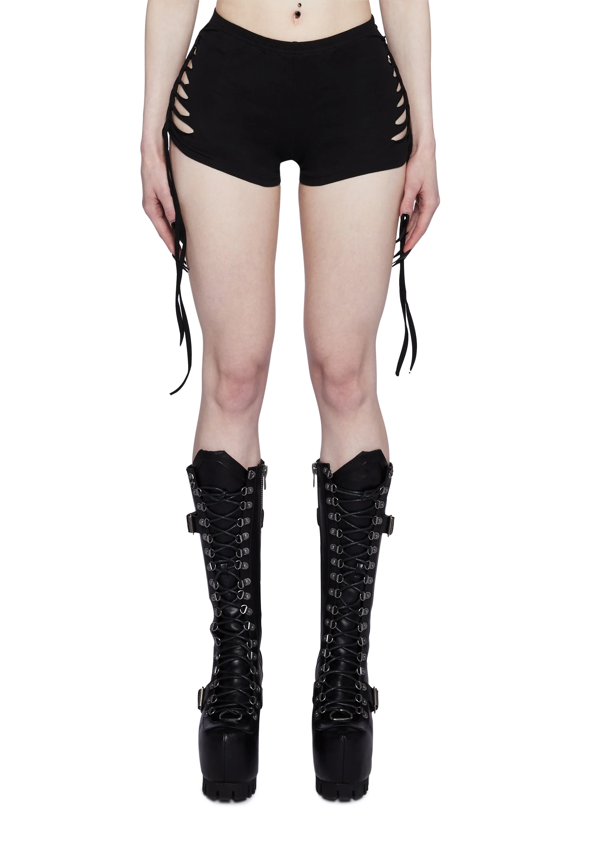 Thinking Rambunctious Shredded Shorts - Image 2