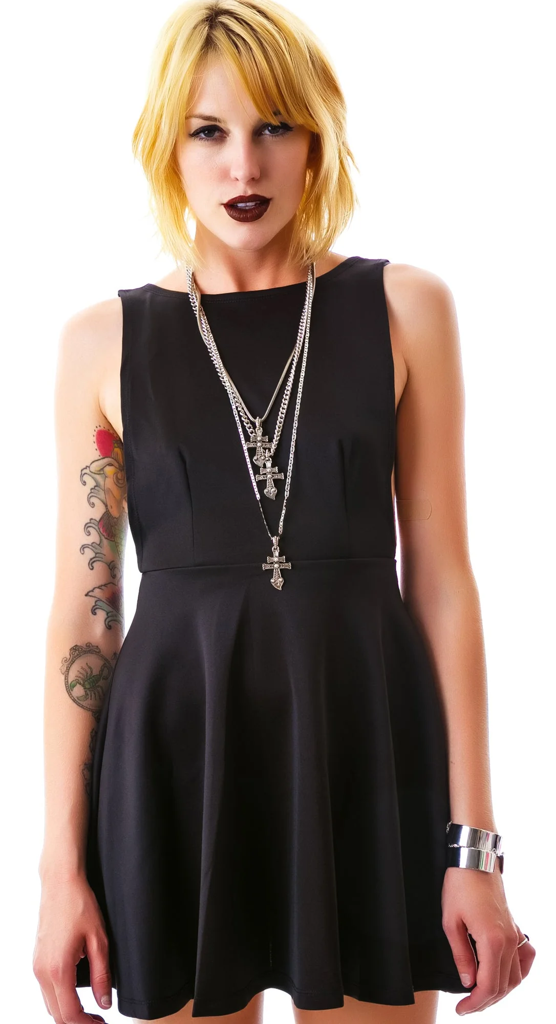 Thrashin It Mini Dress - White - Image 5