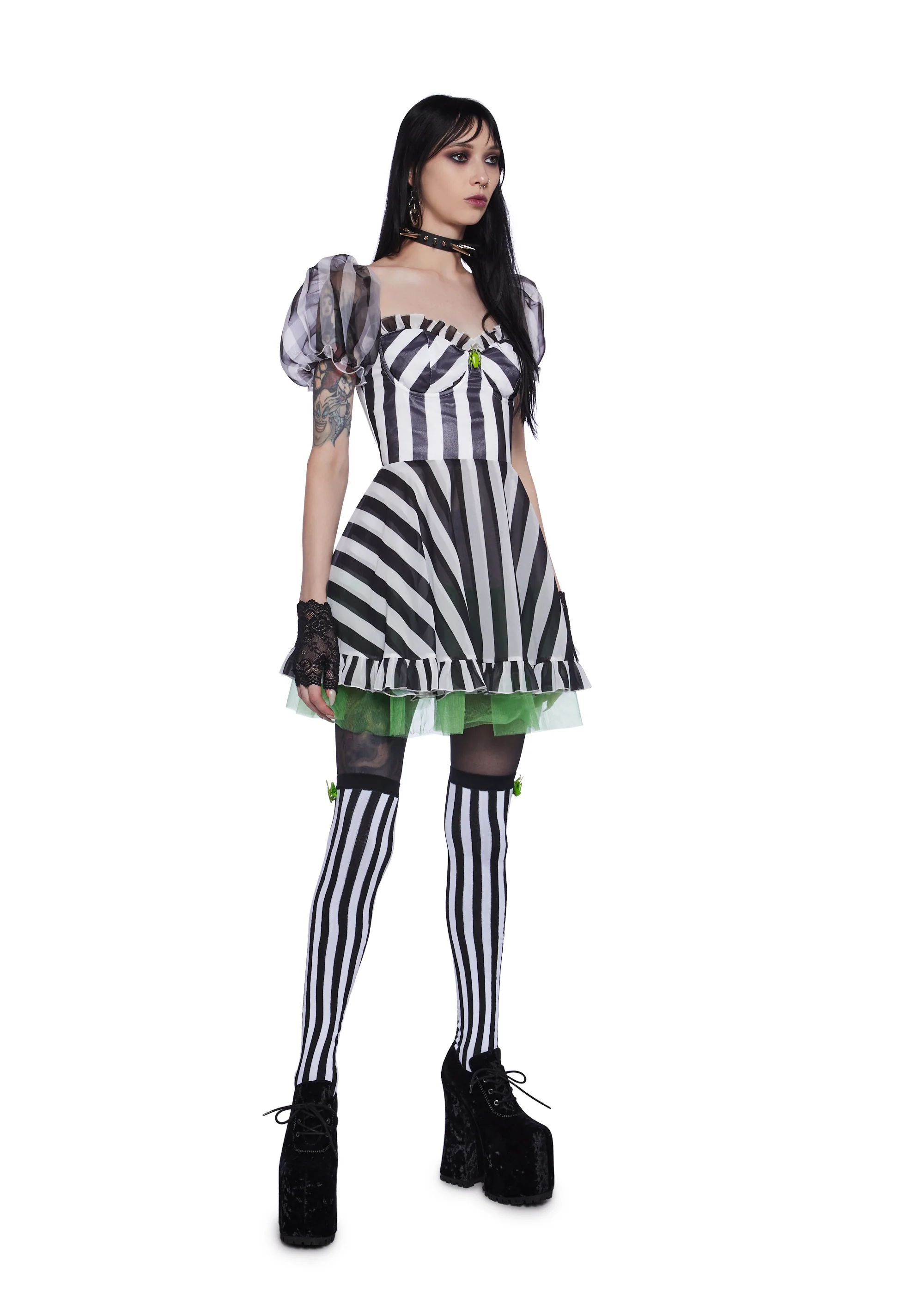 Three Times Mini Dress And Socks Set - Image 2