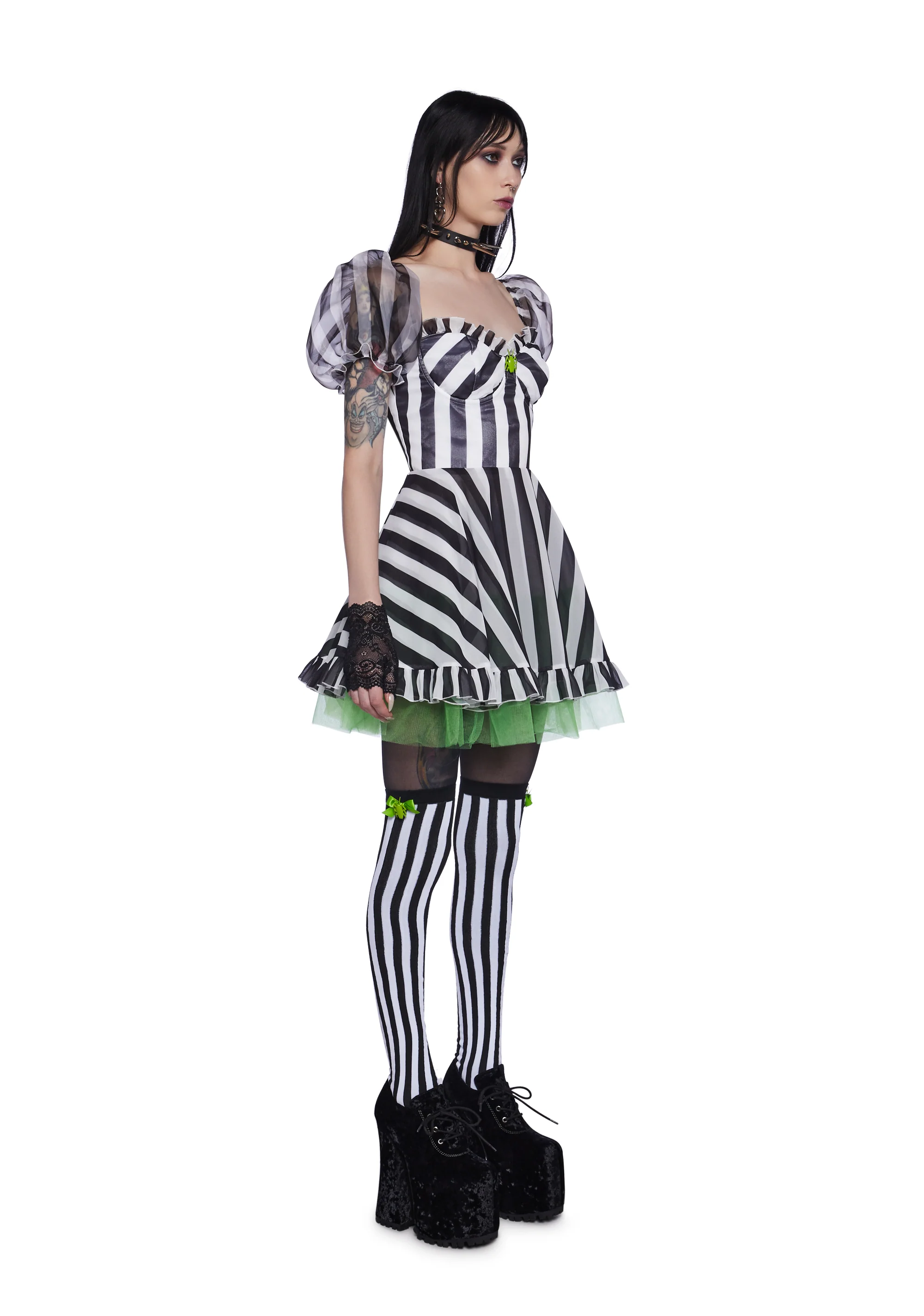 Three Times Mini Dress And Socks Set - Image 3