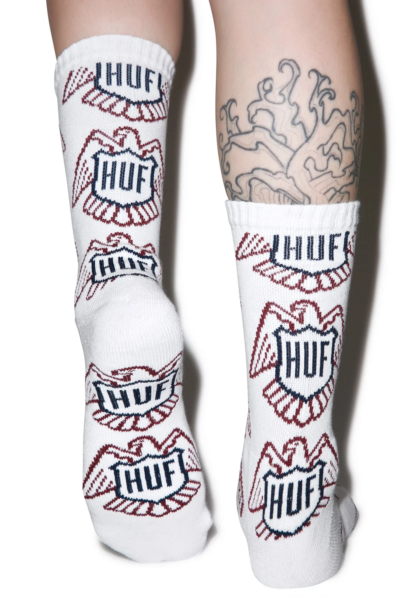 Thunderbird Crew Socks - White - Image 6