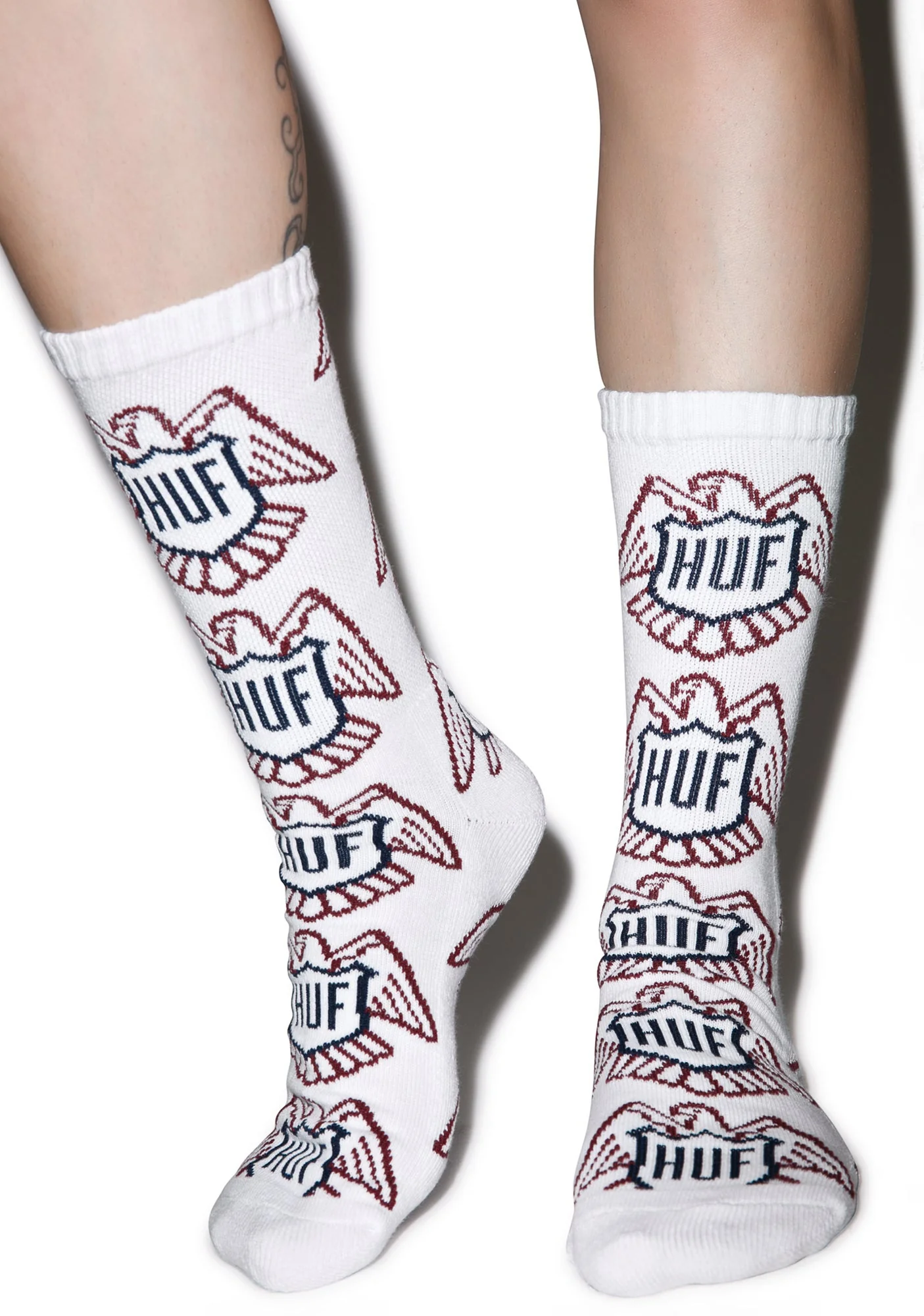 Thunderbird Crew Socks - White - Image 8