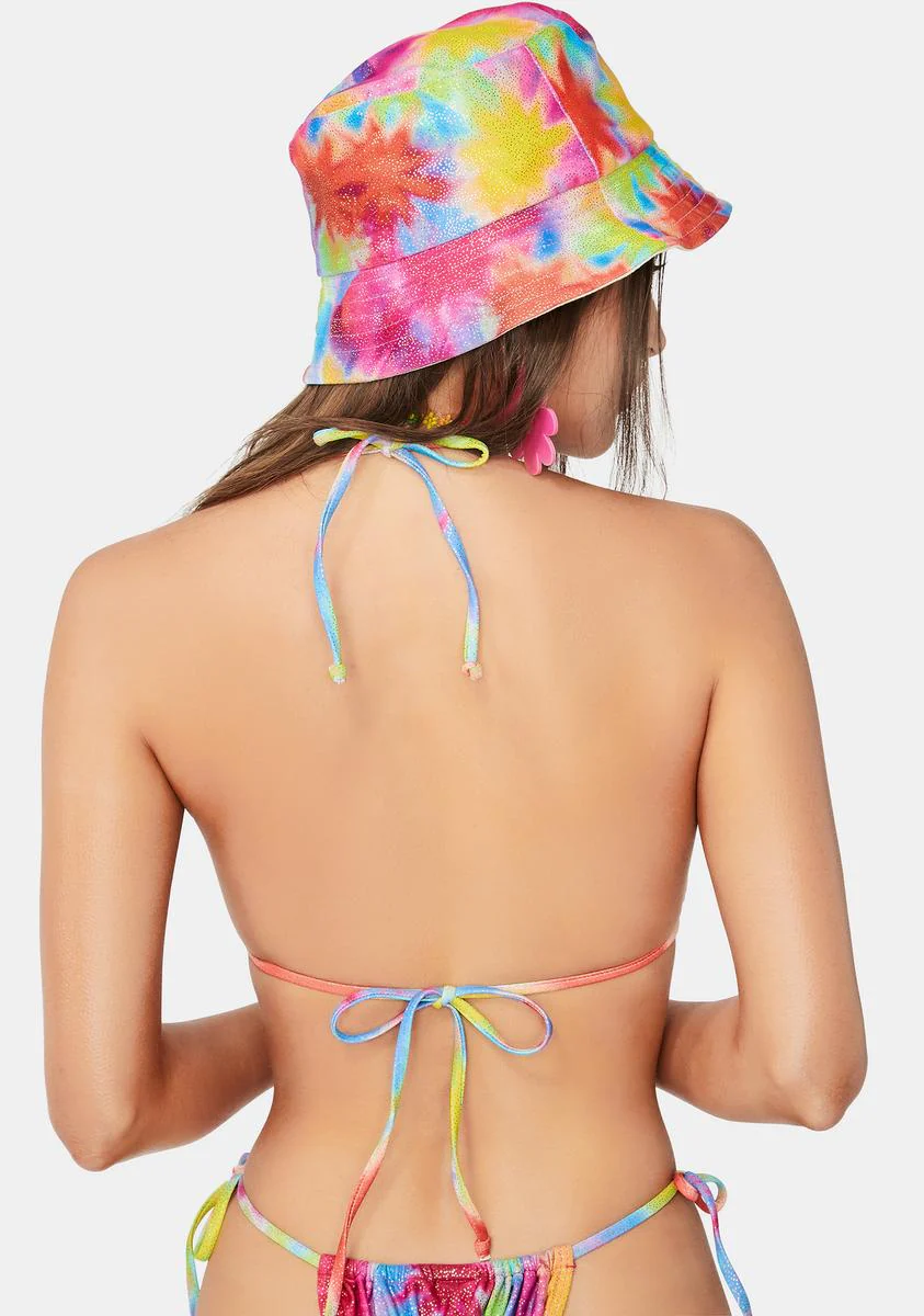 Tie Dye Aura Bikini Top - Image 4