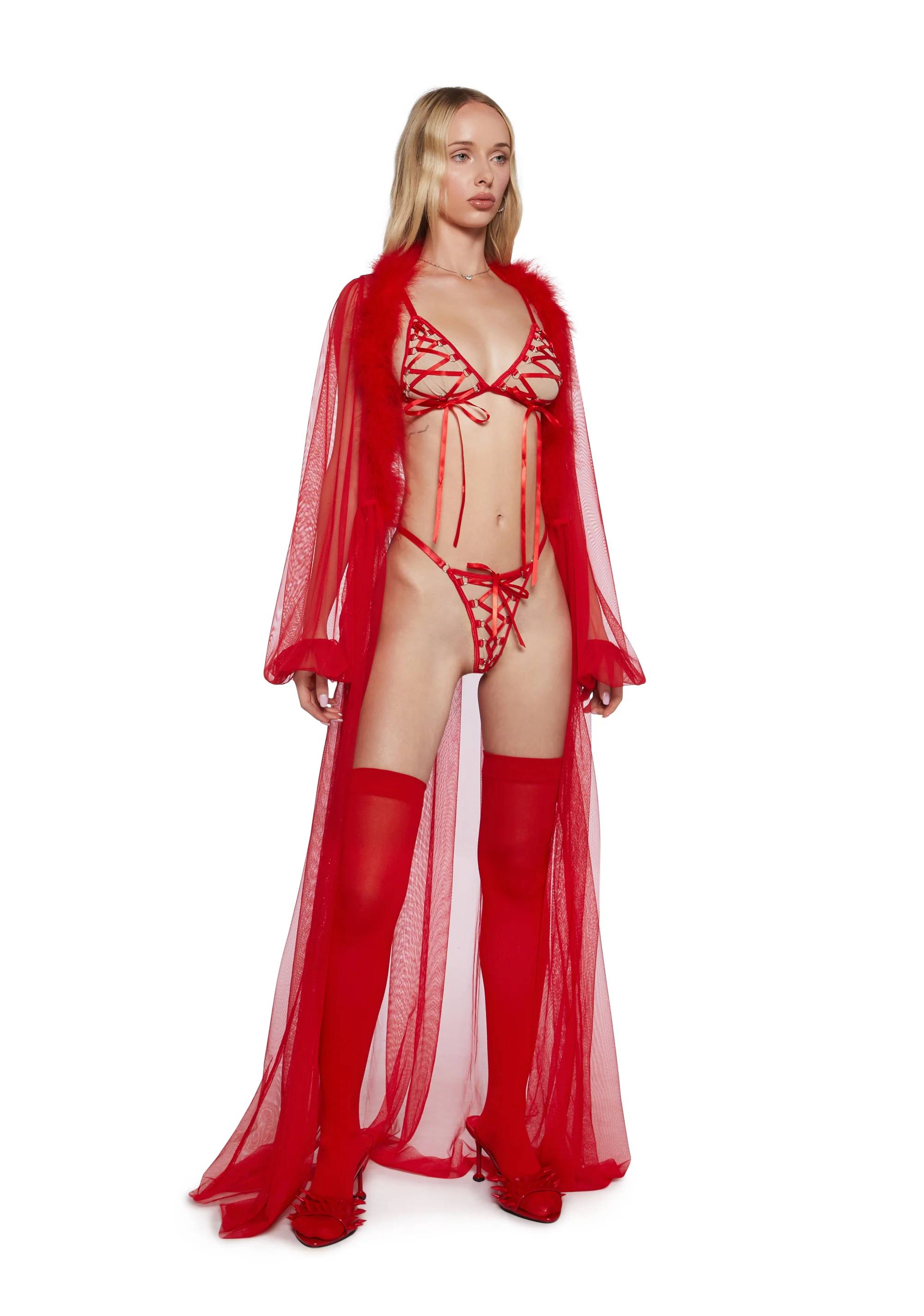 Tied With Temptation Lingerie Set - Image 2