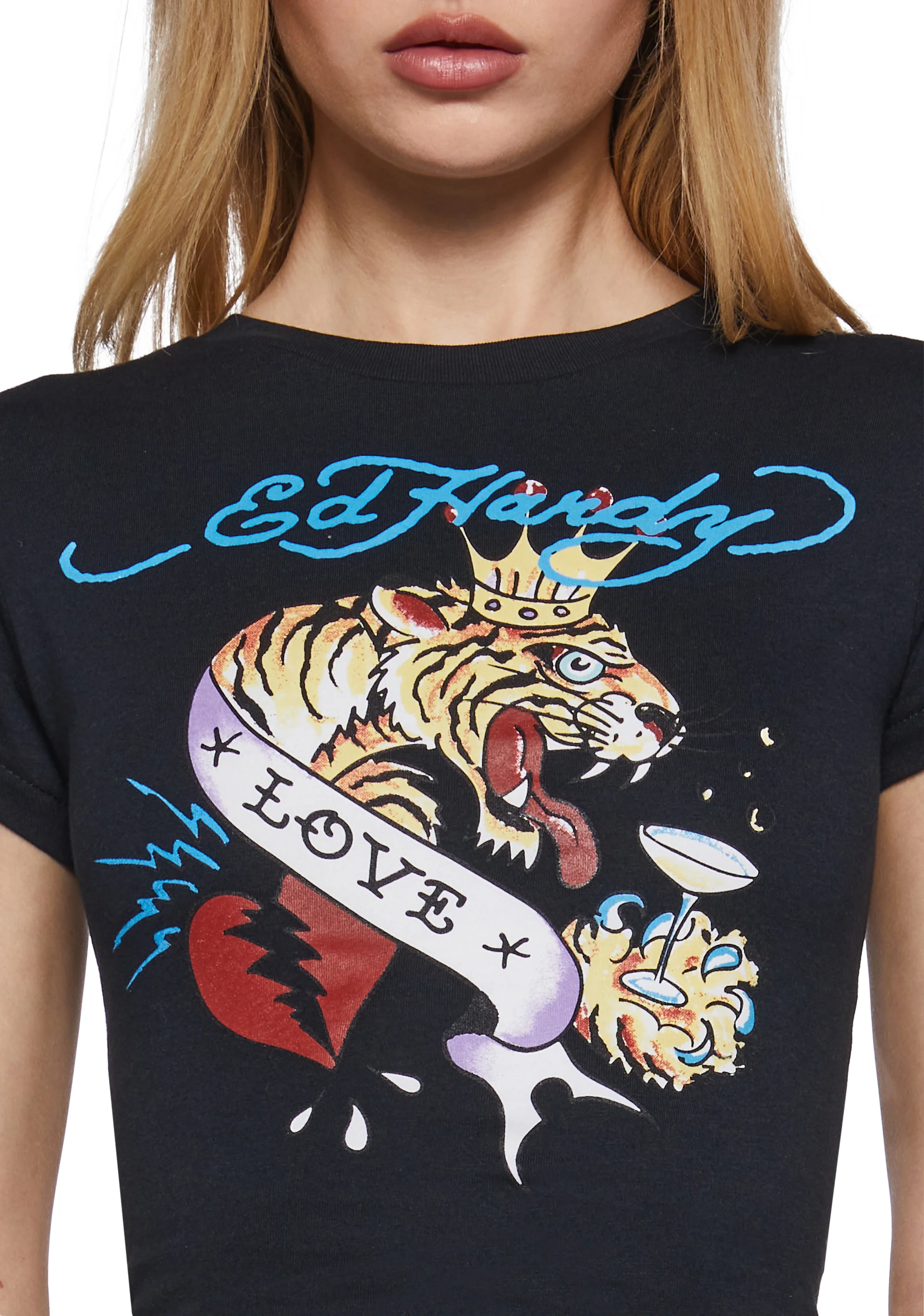 Tiger Crown Baby Tee - Image 6