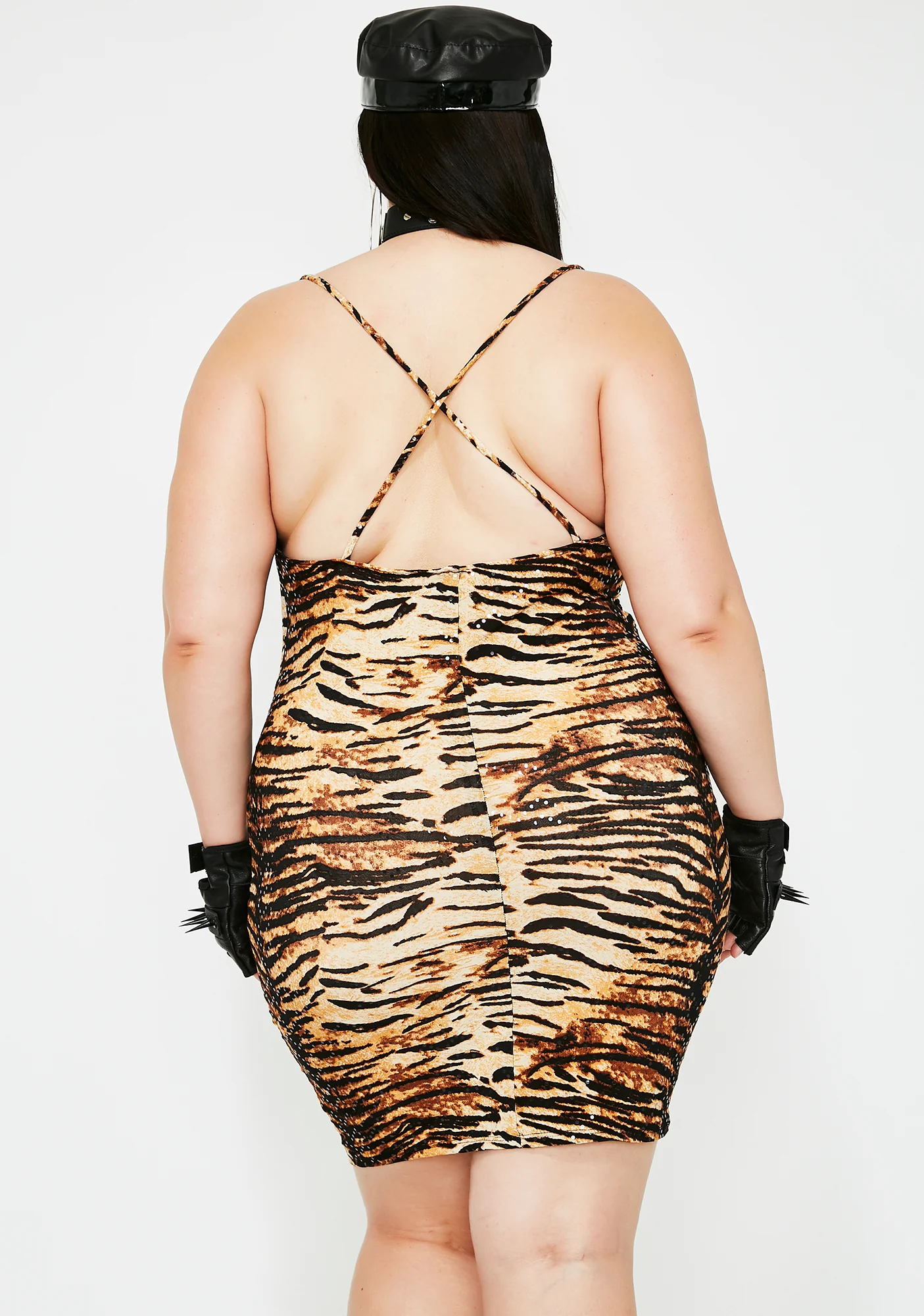 Tiger Temptress Sequin Dress - Image 4