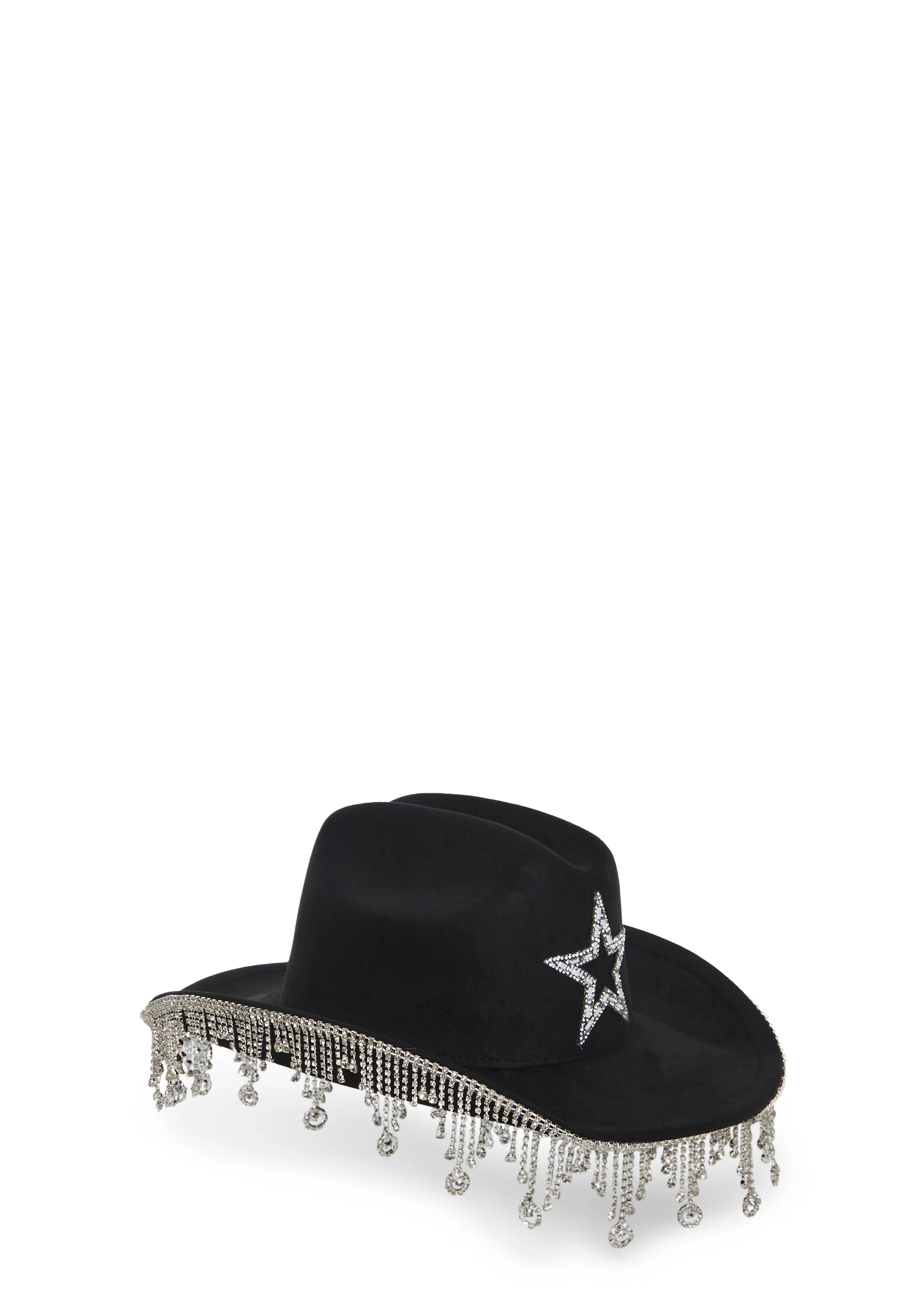 Tinsel Town Rhinestone Cowboy Hat - Black - Image 5