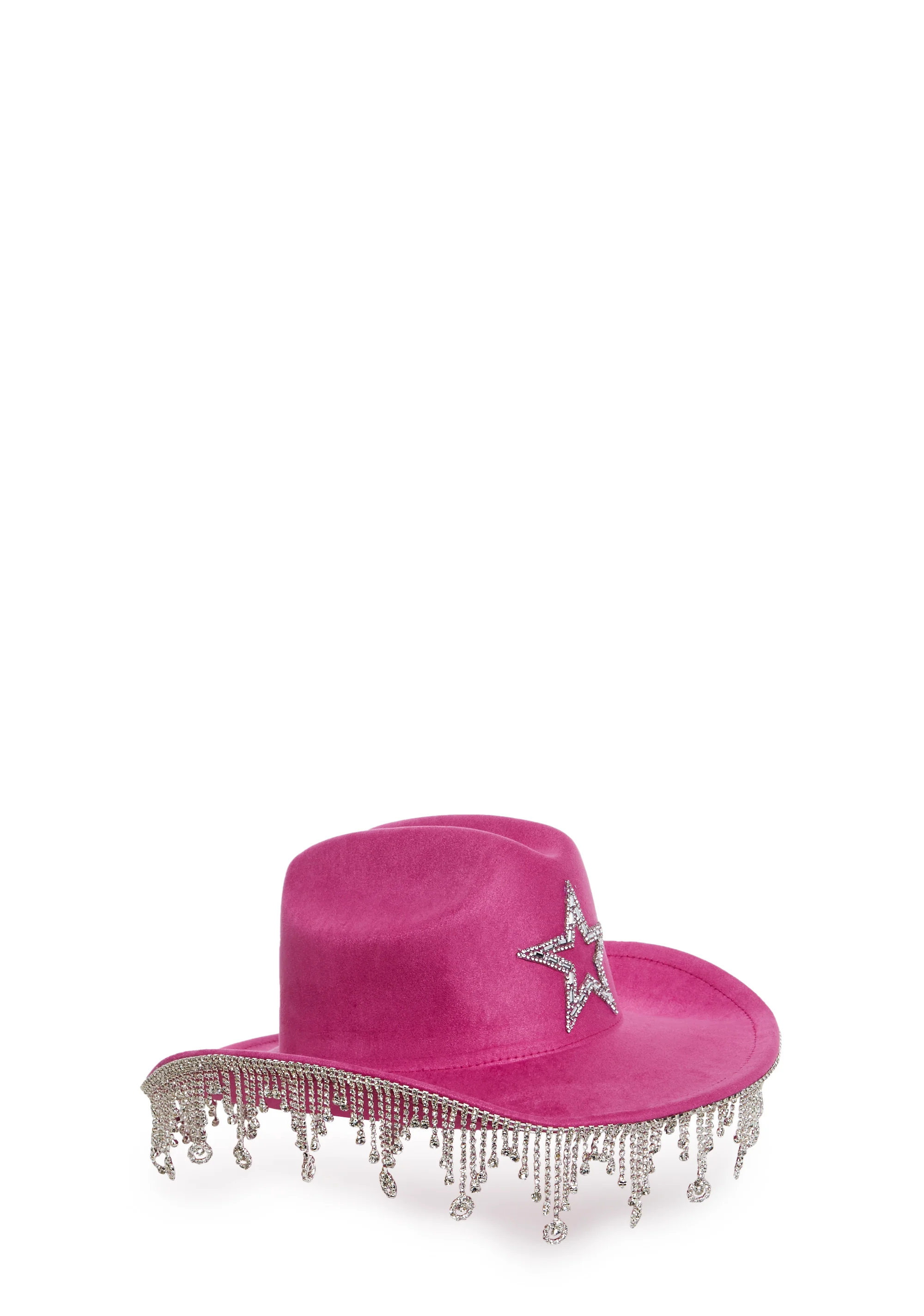 Tinsel Town Rhinestone Cowboy Hat - Pink - Image 5
