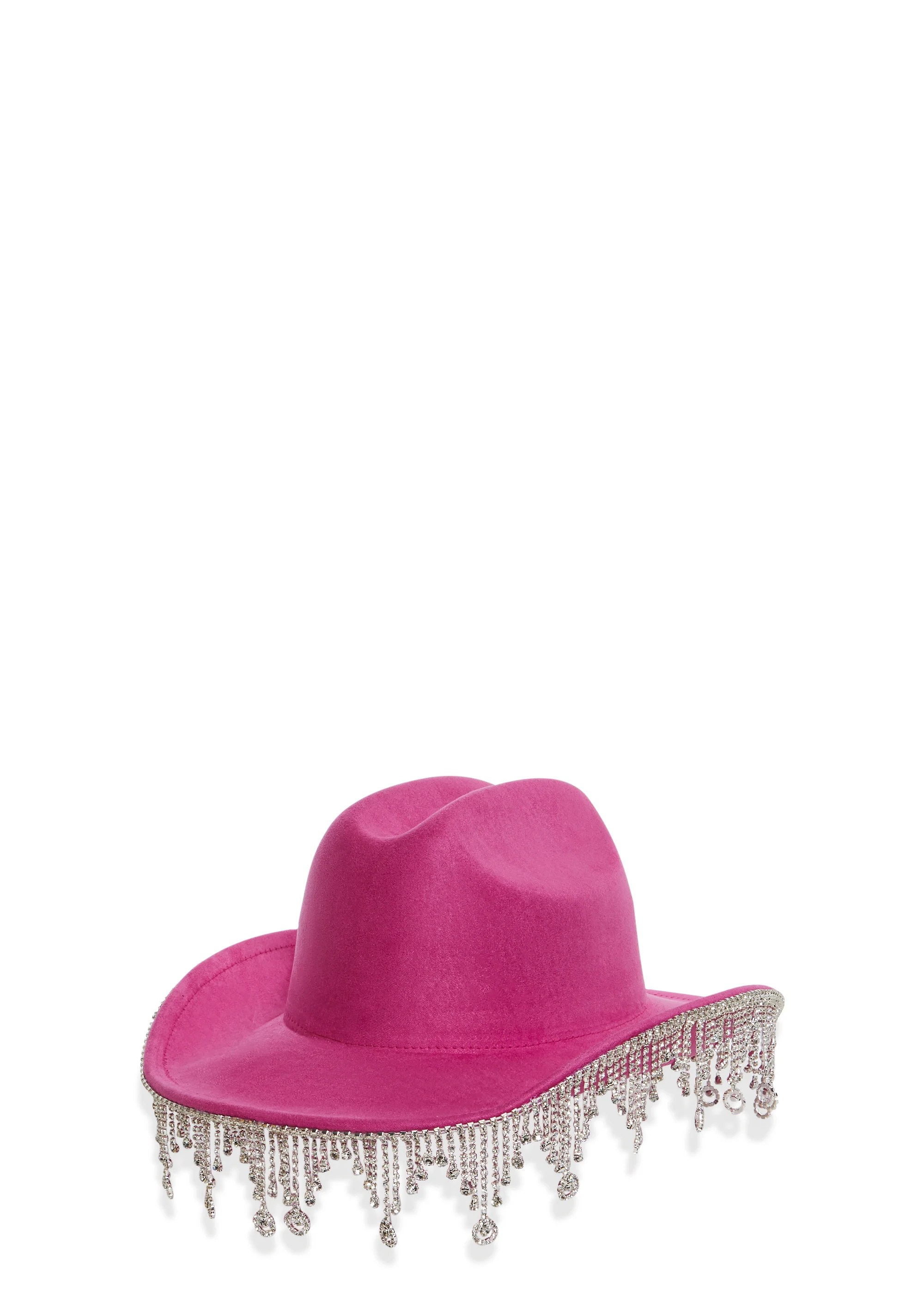 Tinsel Town Rhinestone Cowboy Hat - Pink - Image 6