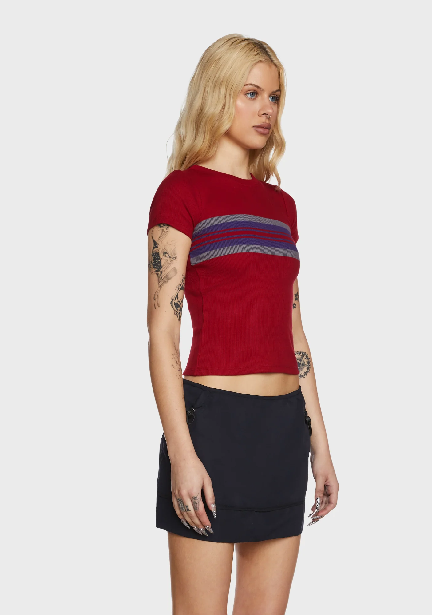 Tiona Crop Tee - Image 3