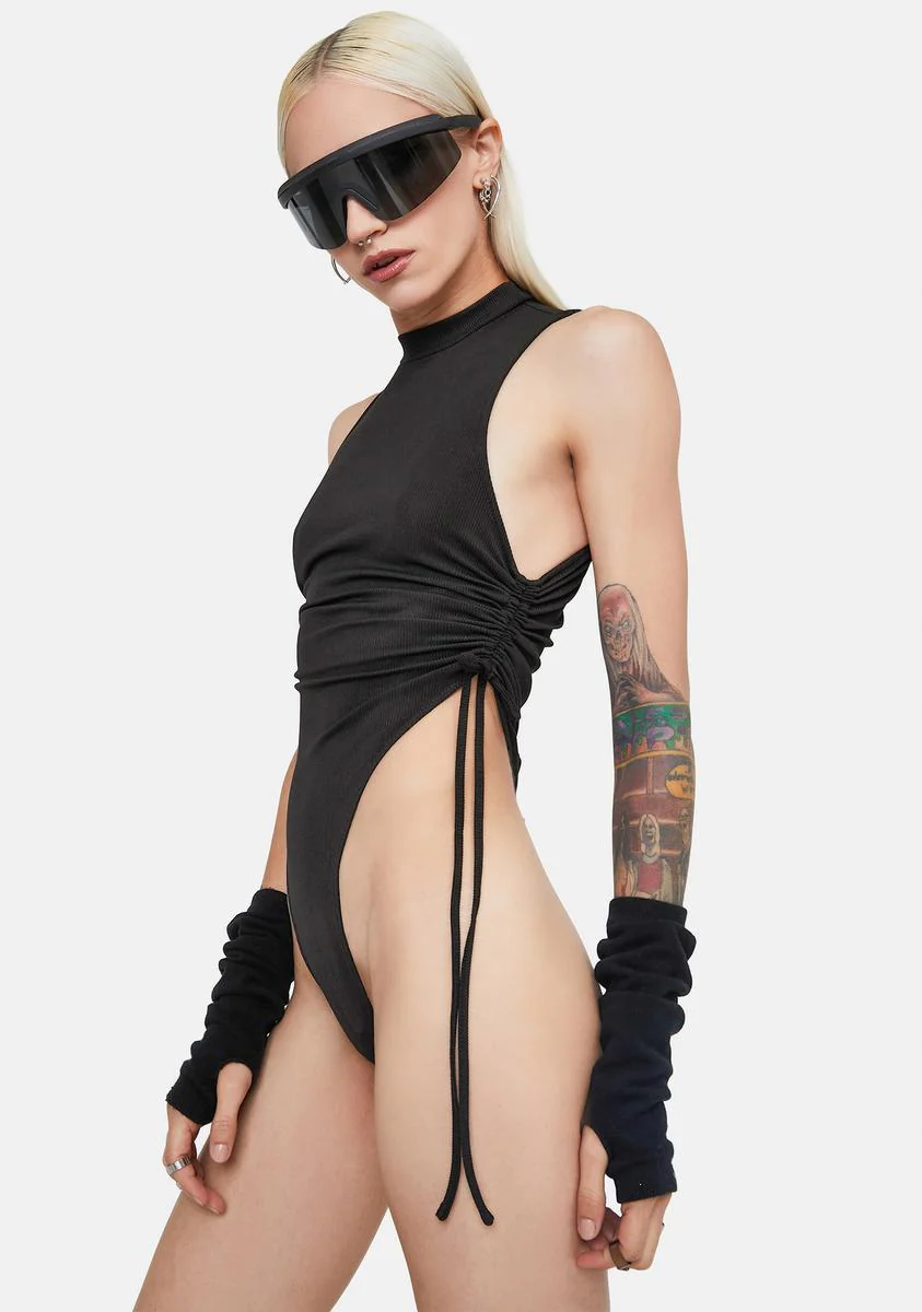 Tip Of Ur Tongue Ruched Bodysuit - Image 2