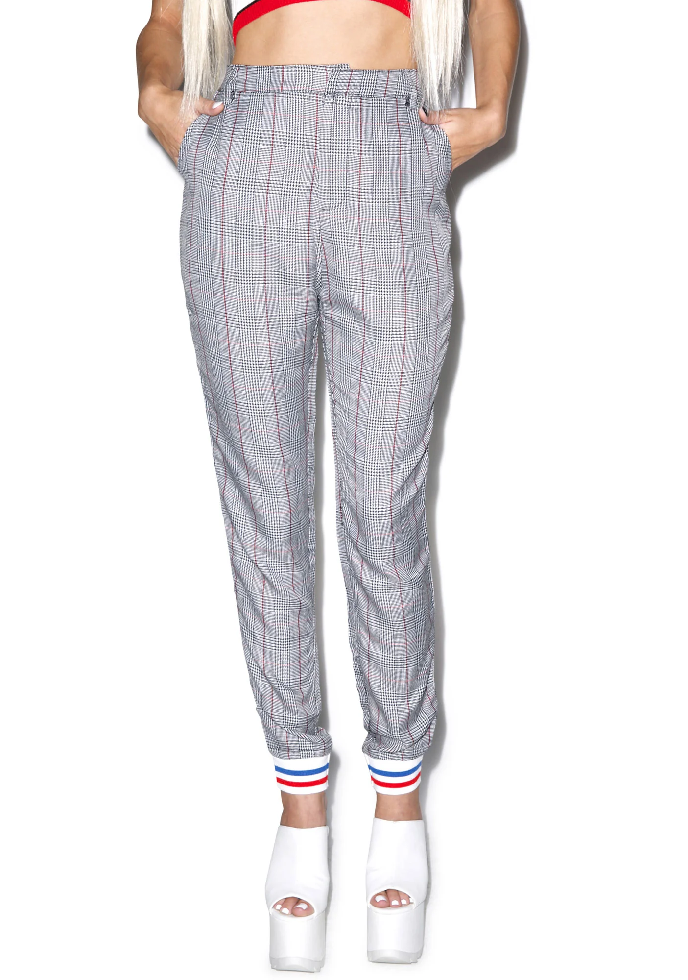 Tippi Plaid Trousers - Image 4
