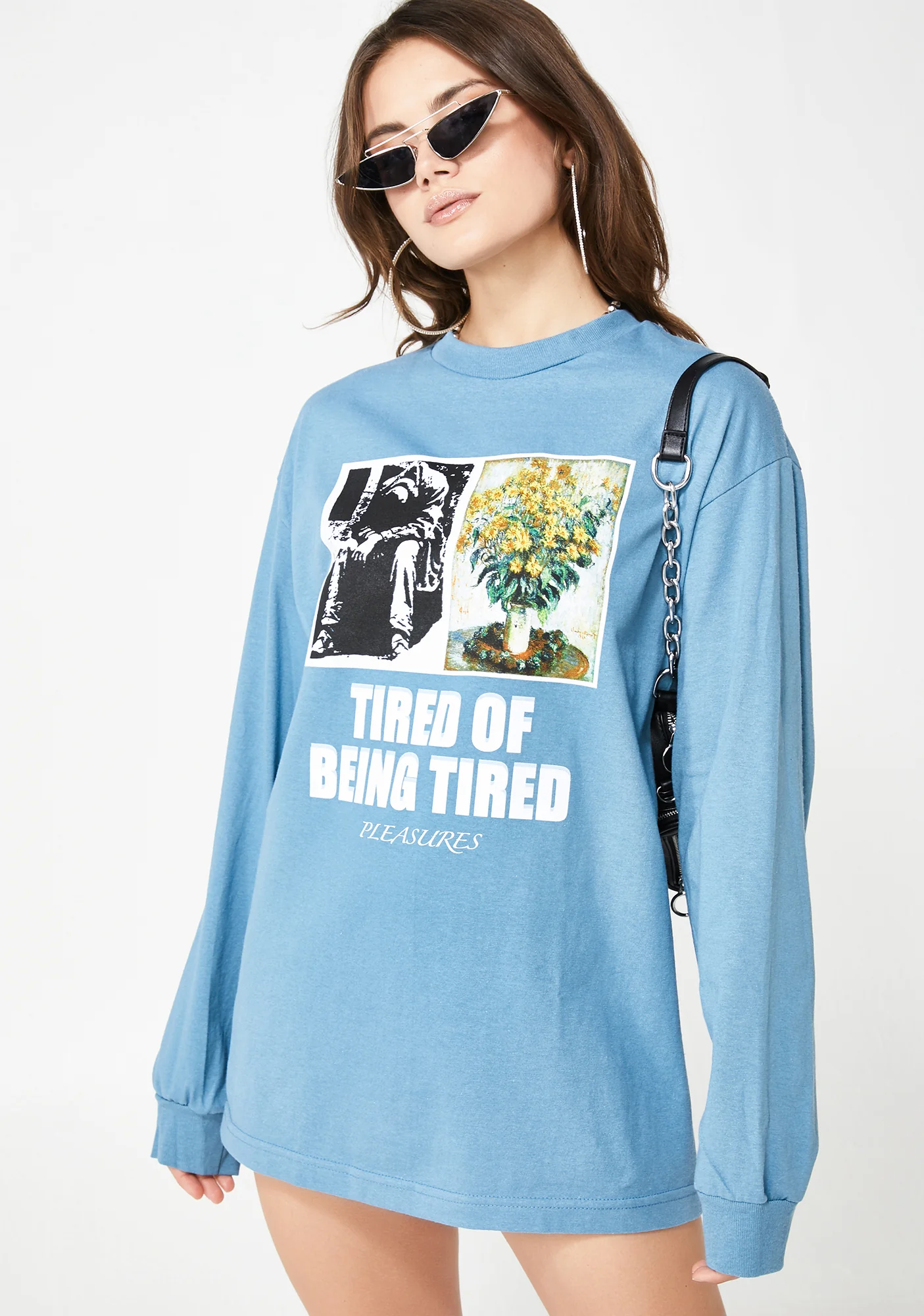 Tired Long Sleeve T-Shirt - Image 2