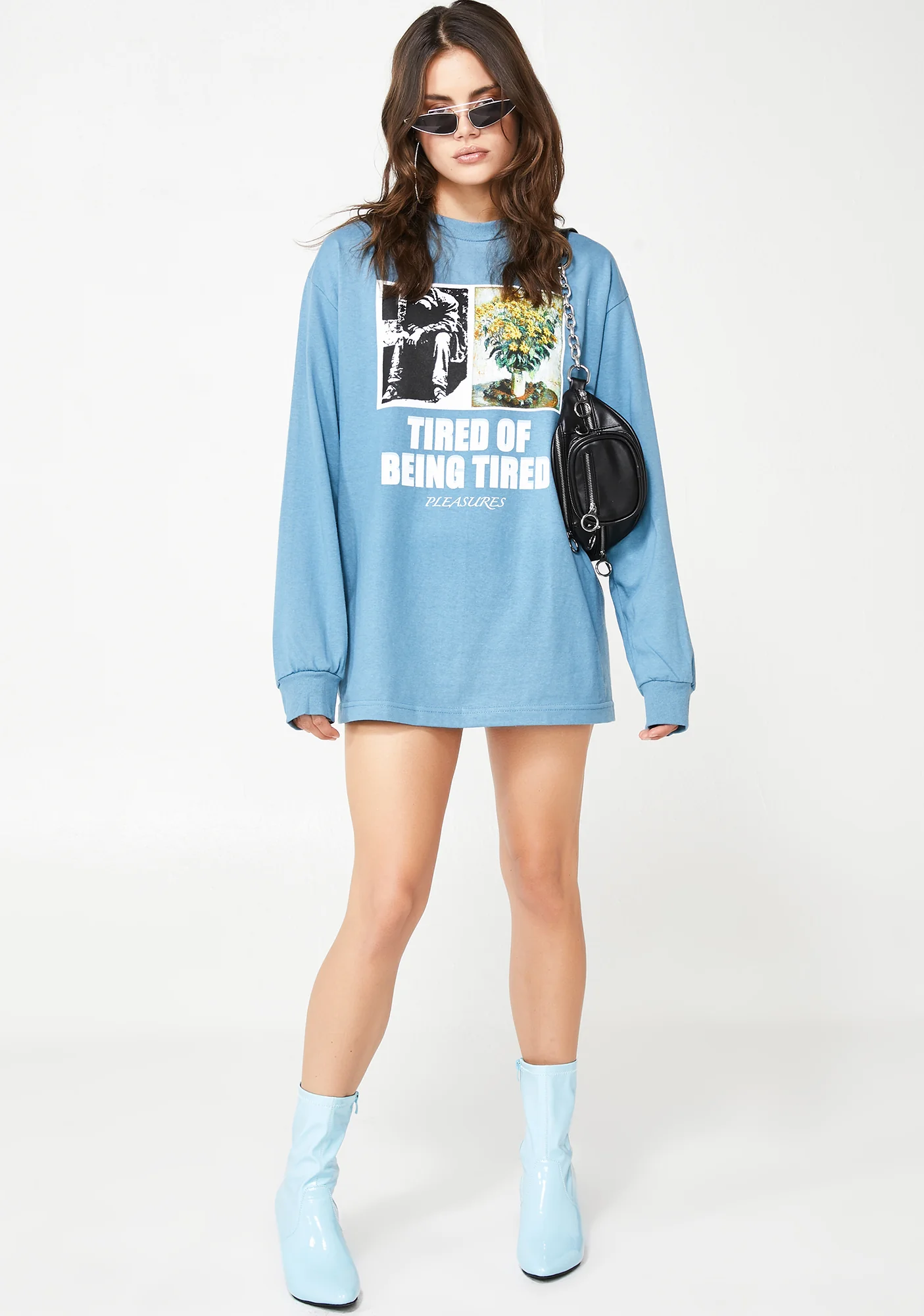 Tired Long Sleeve T-Shirt - Image 3