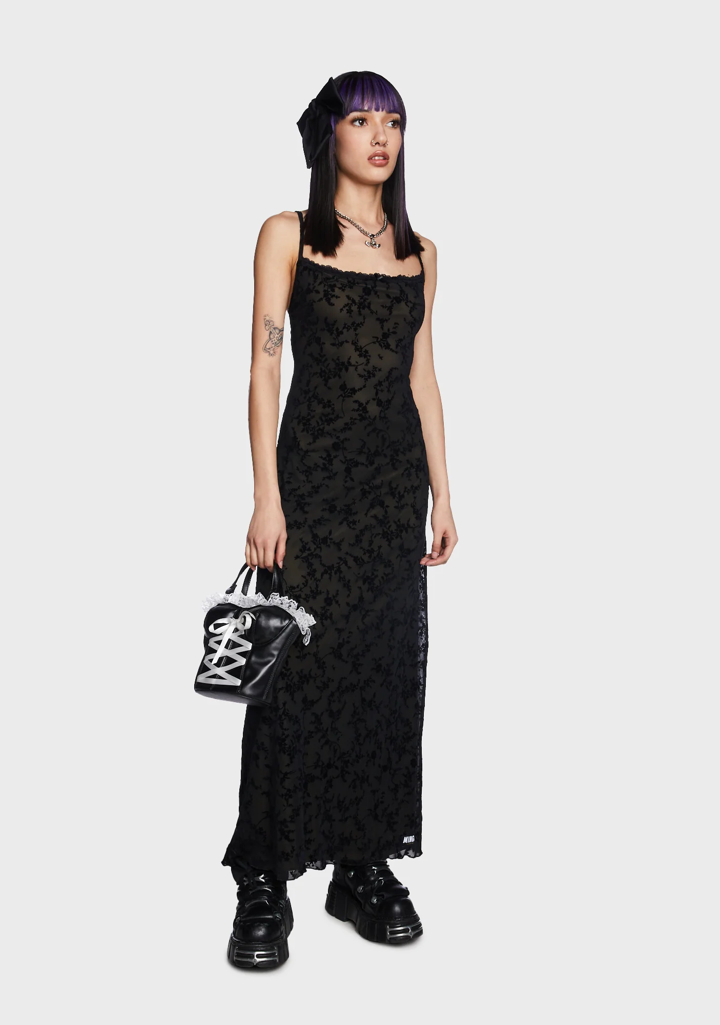 Titania Mesh Dress - Image 5
