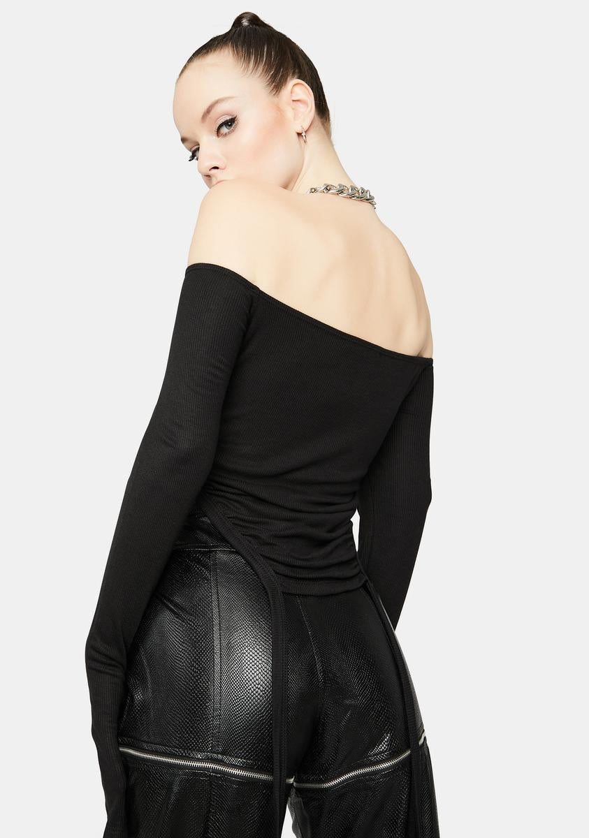 To The Top Ruched Crop Top - Image 4