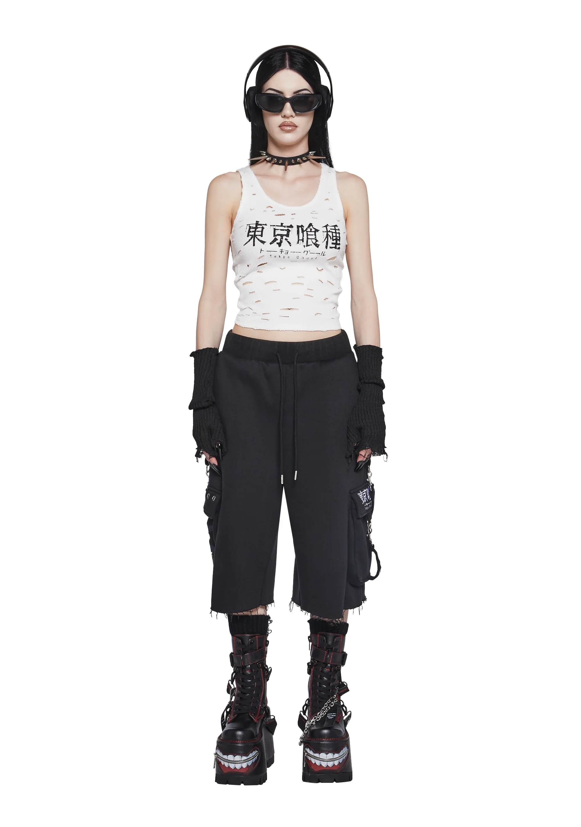 Tokyo Ghoul Shredded Tank Top - Image 2