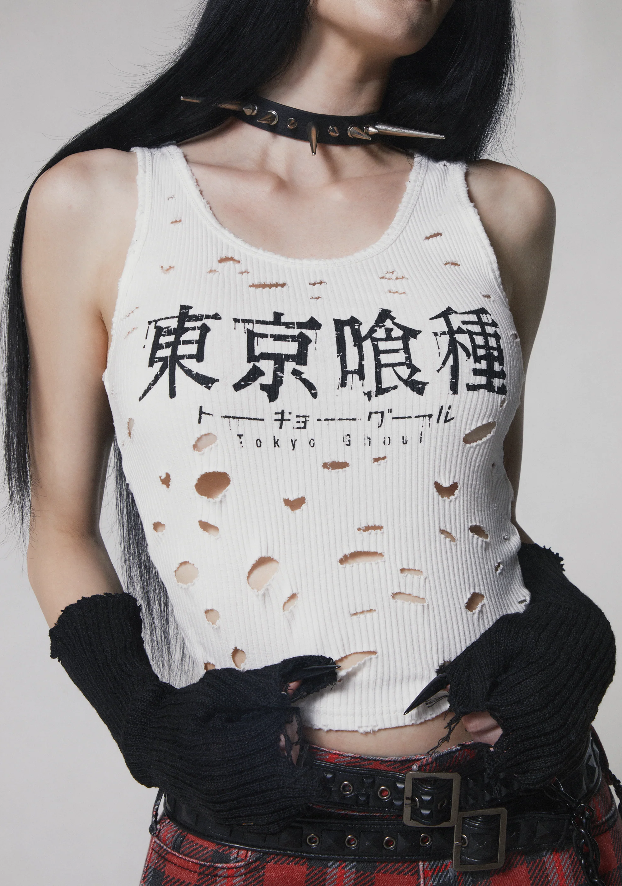Tokyo Ghoul Shredded Tank Top - Image 8