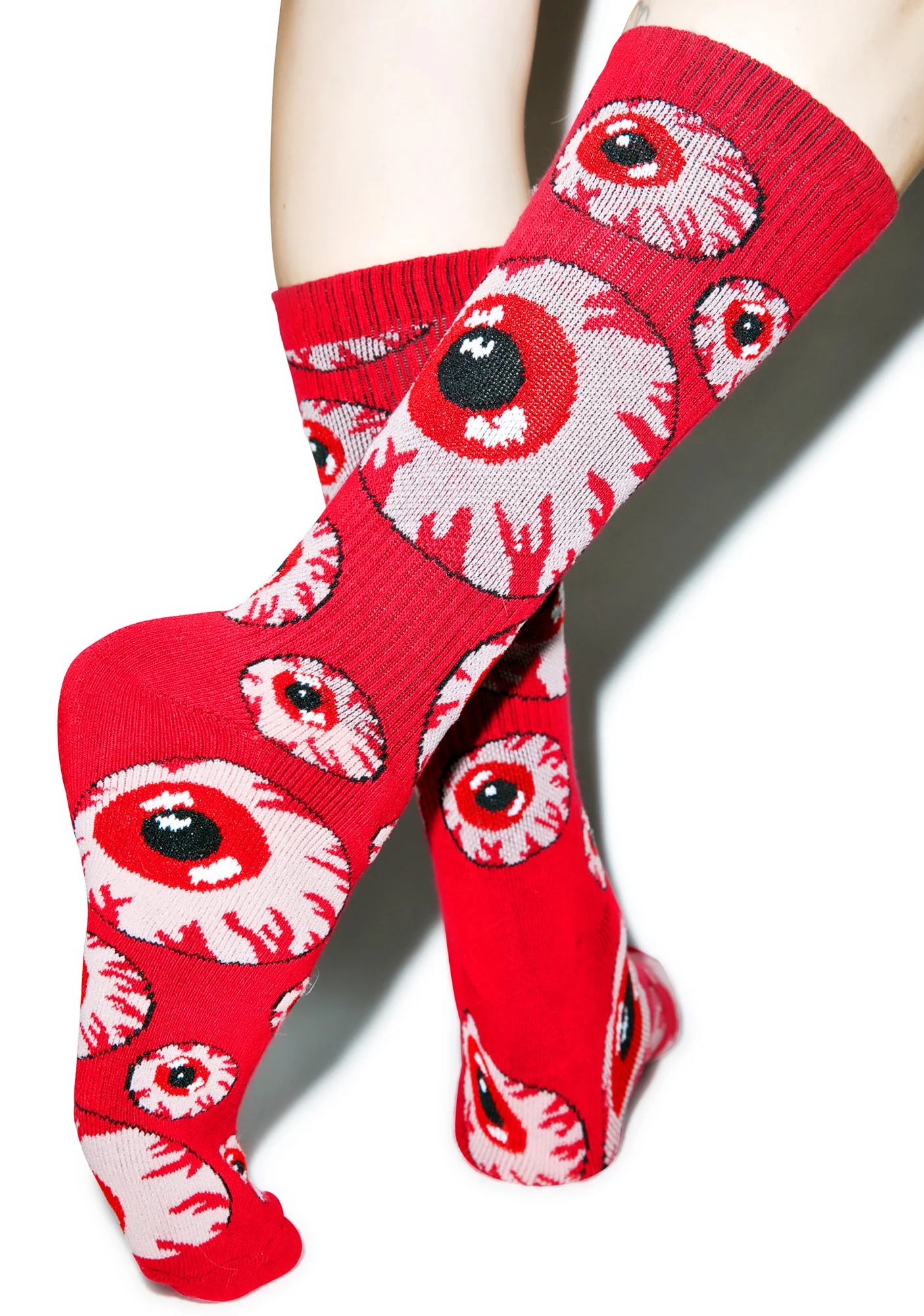 Tonal Keep Watch Pattern Socks - Image 4